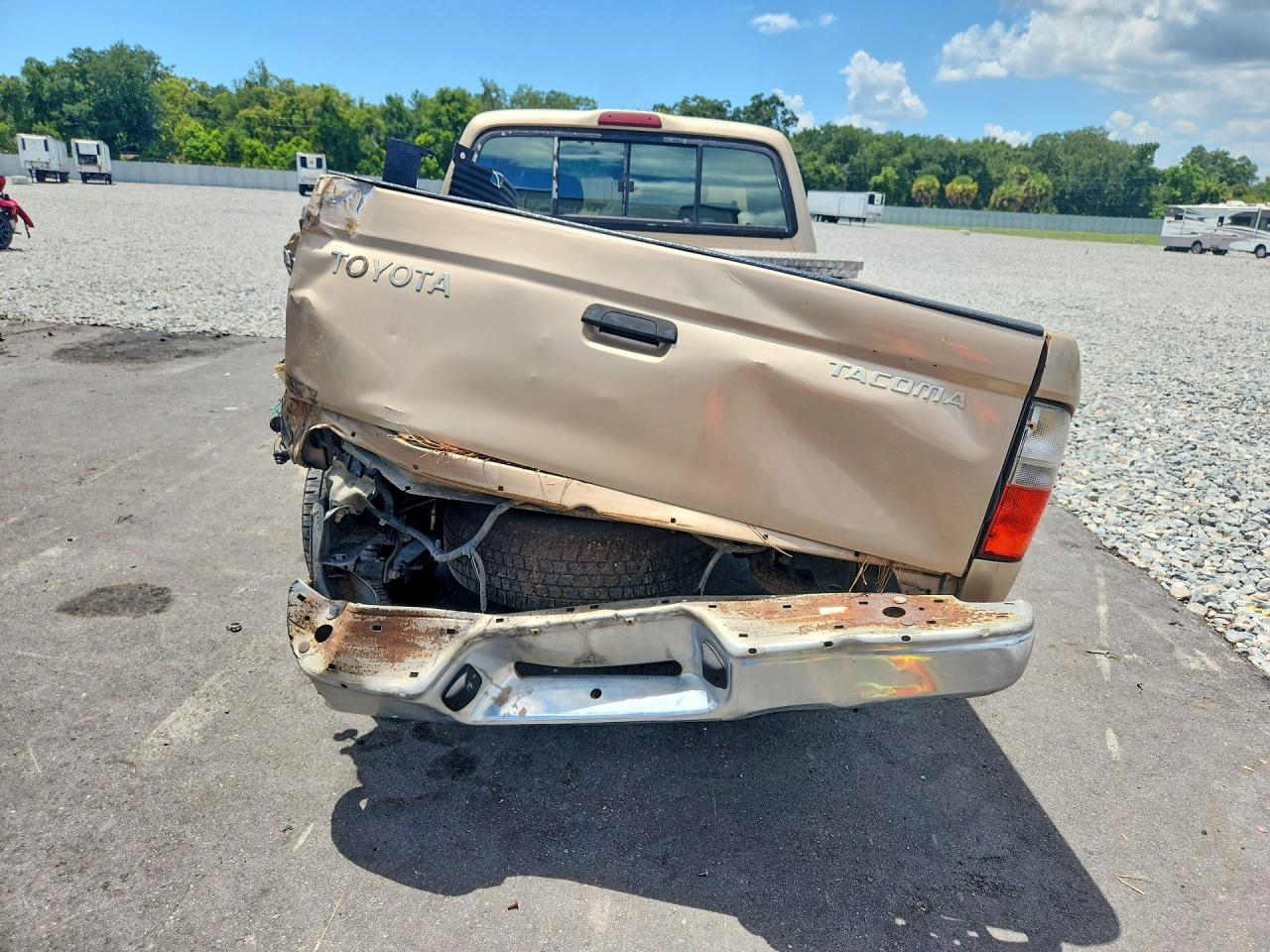 1995 Toyota Tacoma Xtracab Gold vin: 4TAUN53B3SZ060698