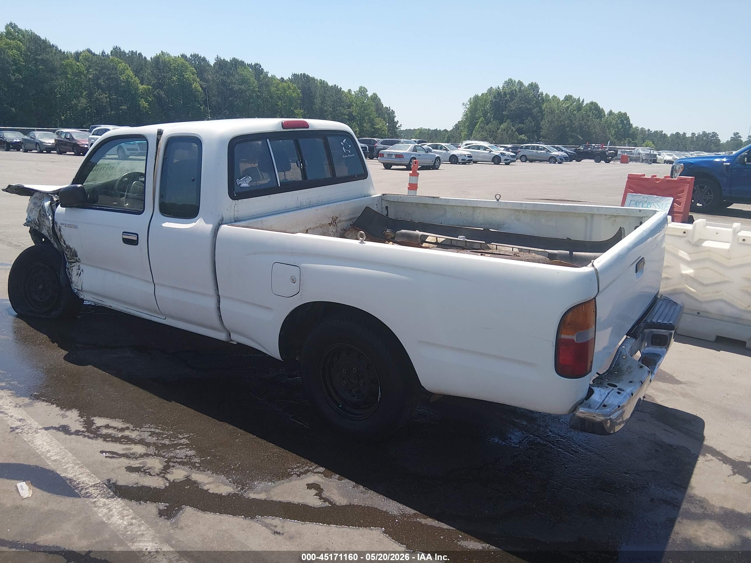 1995 Toyota Tacoma Xtracab White vin: 4TAUN53B8SZ029995