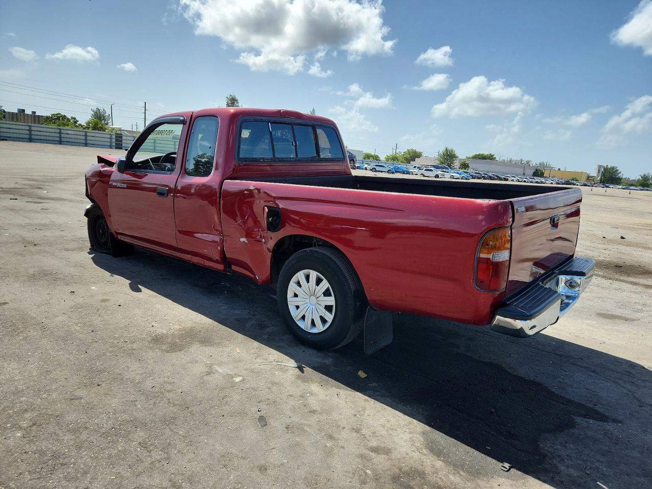 1995 Toyota Tacoma Base Burgundy vin: 4TAUN53B9SZ043906