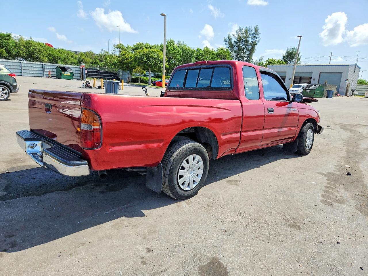 1995 Toyota Tacoma Base Burgundy vin: 4TAUN53B9SZ043906