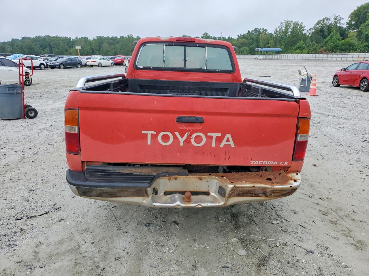 1995 Toyota Tacoma Base Red vin: 4TAUN53BXSZ053196
