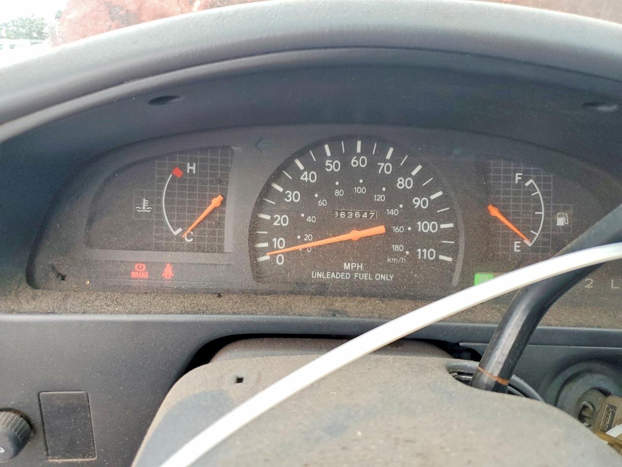 1995 Toyota Tacoma Base Red vin: 4TAUN53BXSZ053196