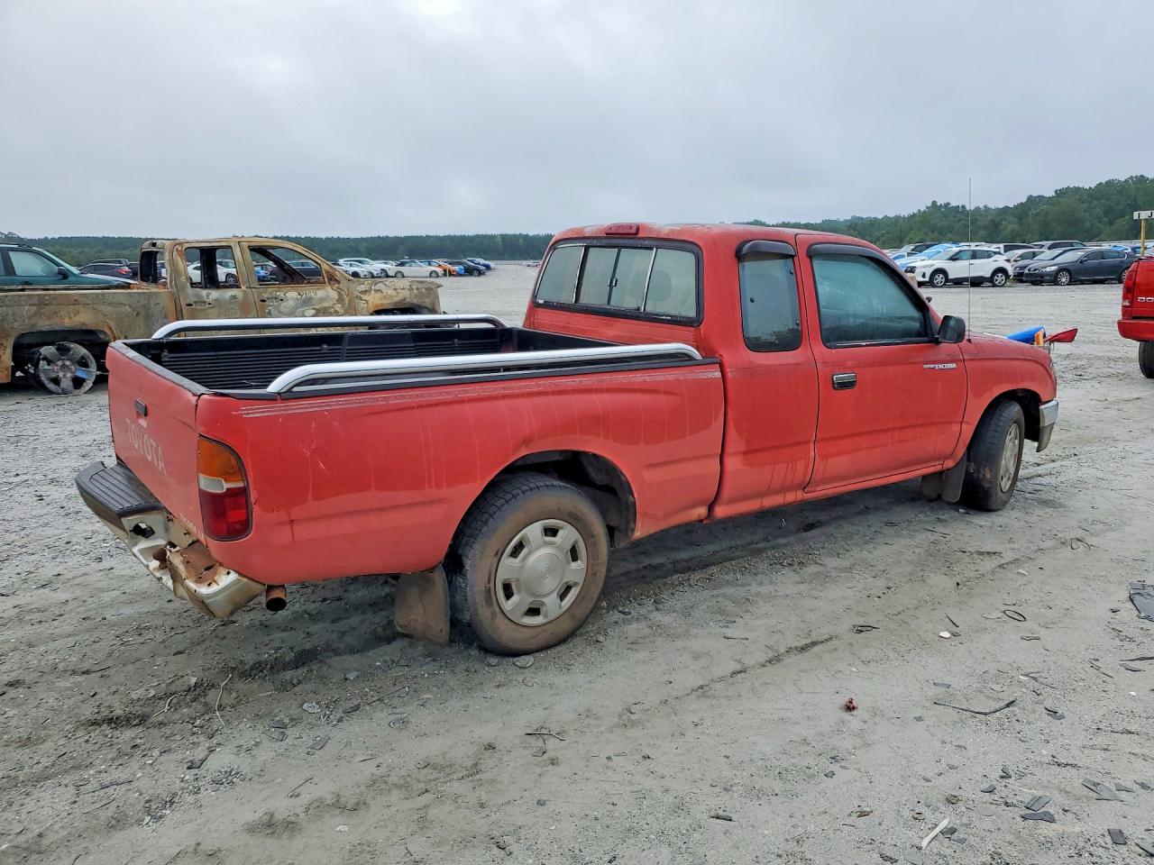 1995 Toyota Tacoma Base Red vin: 4TAUN53BXSZ053196