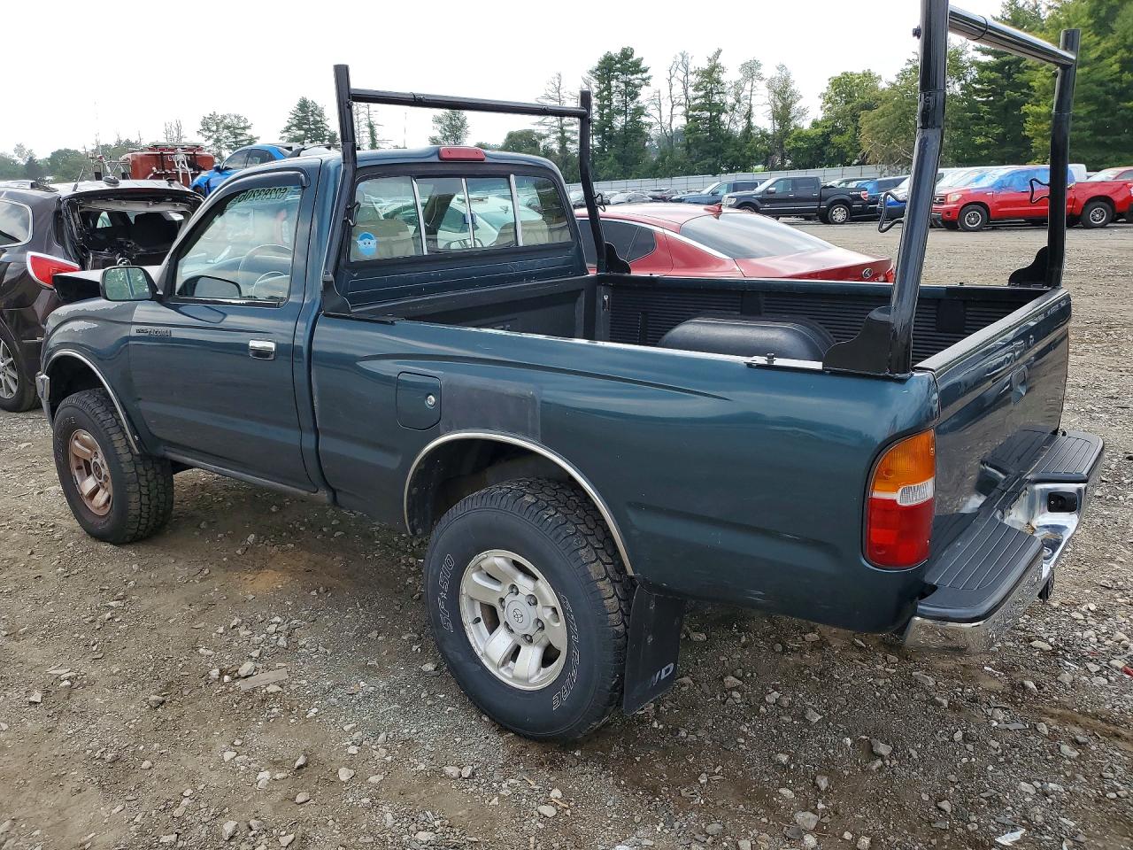 1995 Toyota Tacoma Base Зеленый vin: 4TAUN61C1SZ047689