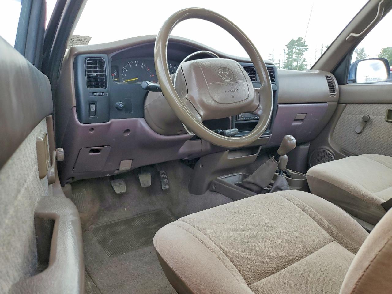 1995 Toyota Tacoma Base Зеленый vin: 4TAUN61C1SZ047689