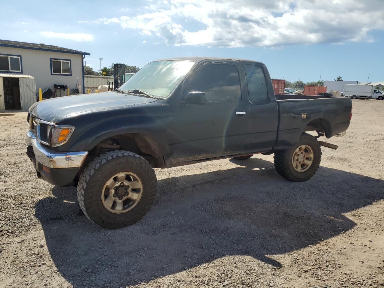 1995 Toyota Tacoma Xtracab Black vin: 4TAUN73C4SZ050332