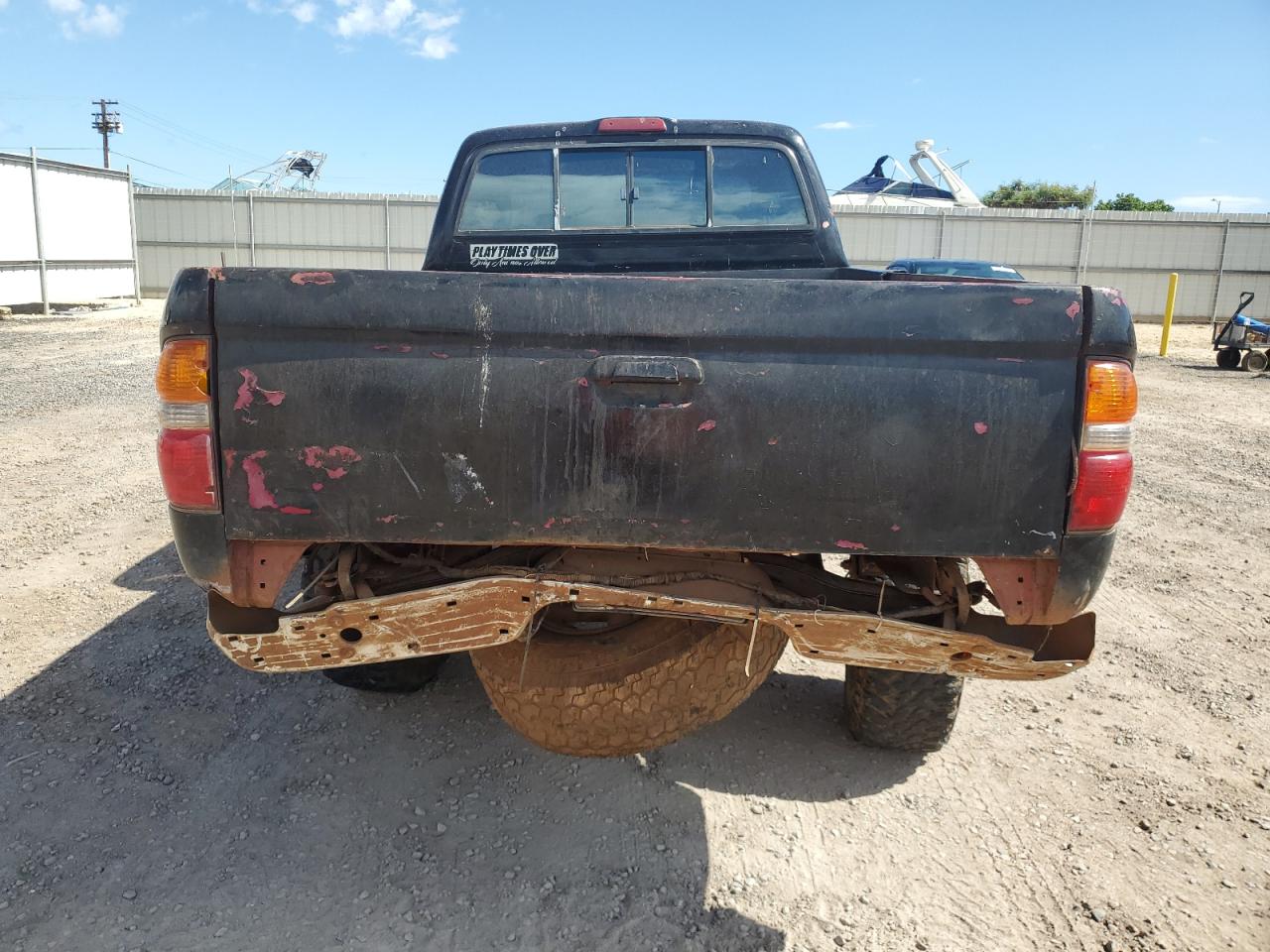 1995 Toyota Tacoma Xtracab Black vin: 4TAUN73C4SZ050332