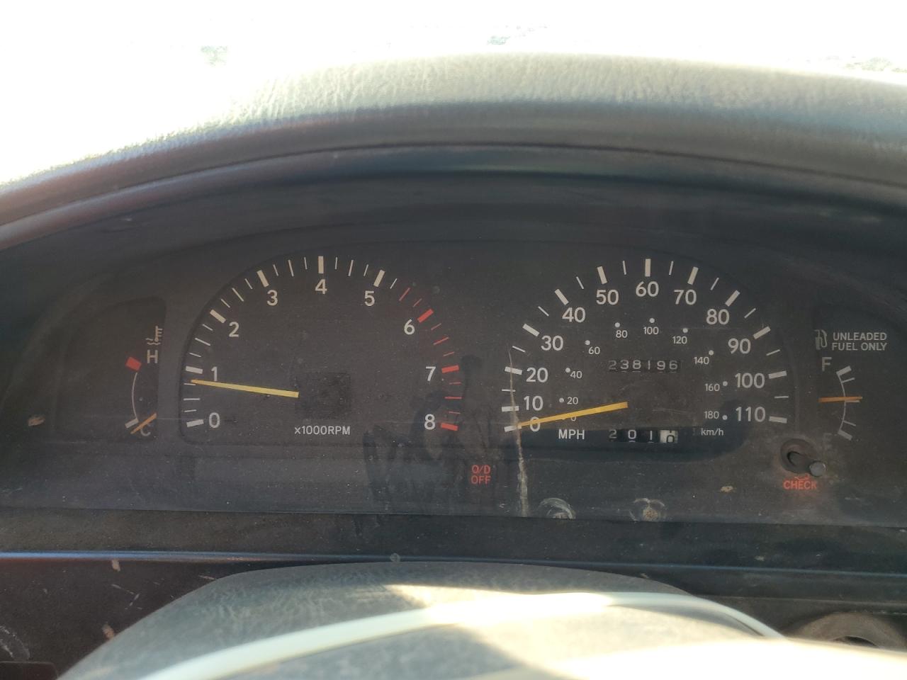1995 Toyota Tacoma Xtracab Black vin: 4TAUN73C4SZ050332