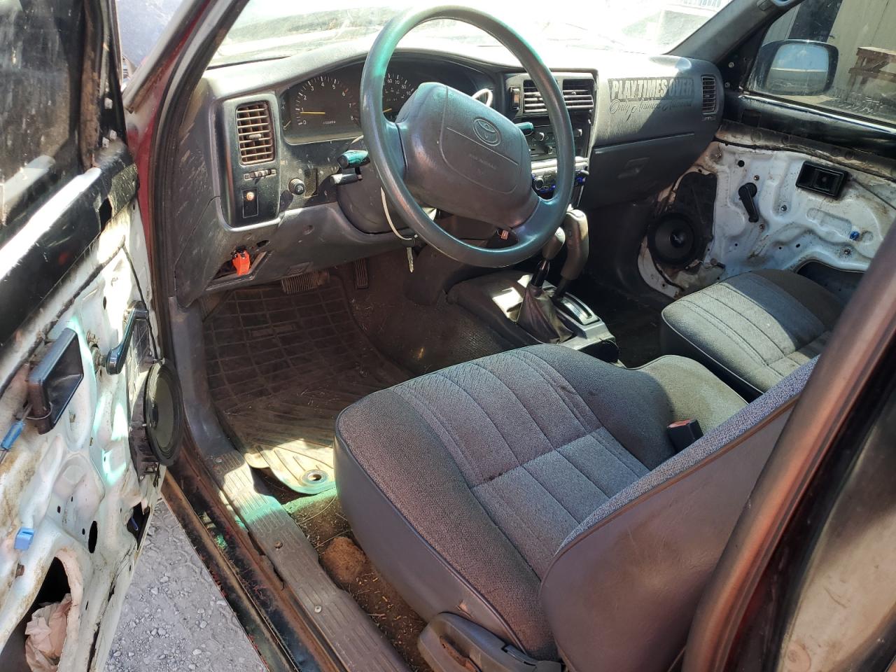 1995 Toyota Tacoma Xtracab Black vin: 4TAUN73C4SZ050332