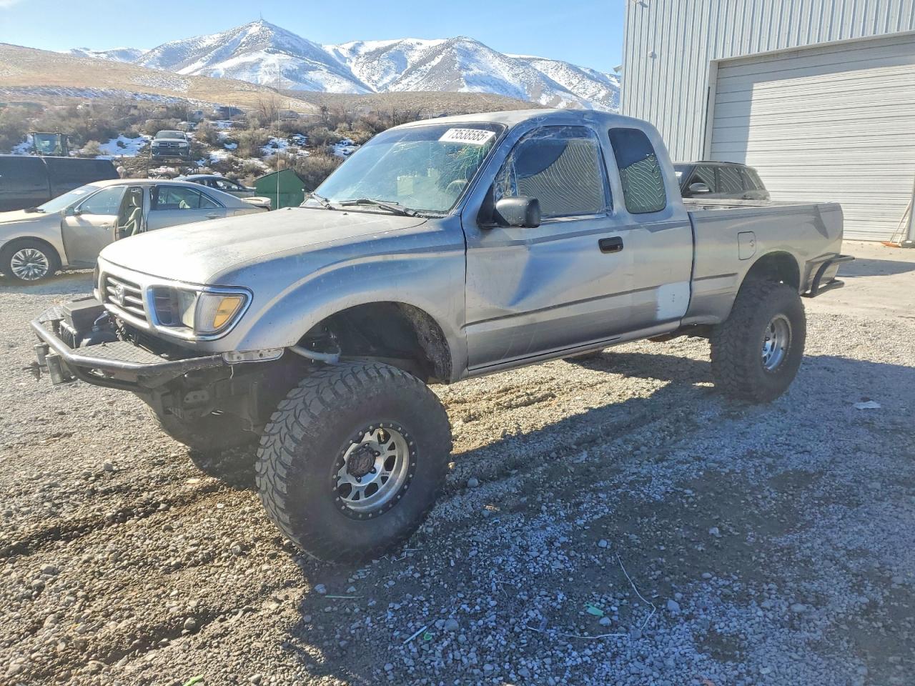 1995 Toyota Tacoma Xtracab Silver vin: 4TAUN73C8SZ003093