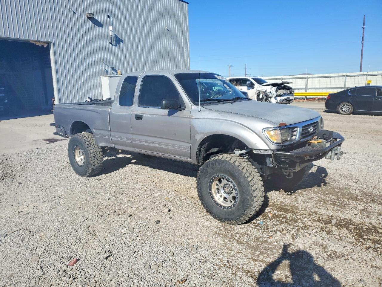 1995 Toyota Tacoma Xtracab Silver vin: 4TAUN73C8SZ003093