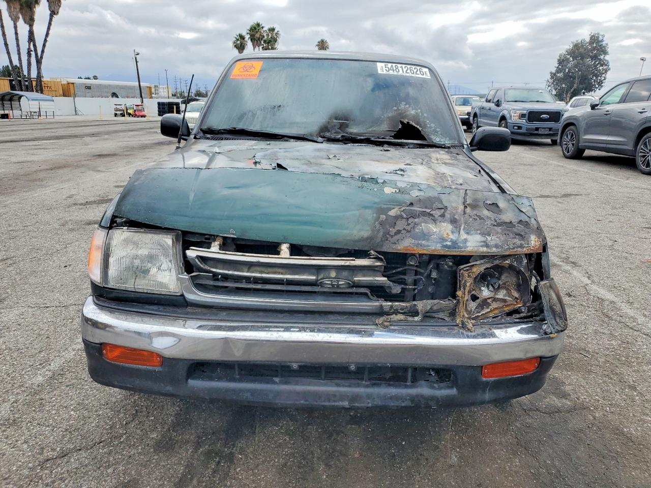 1999 Toyota Tacoma Xtracab Green vin: 4TAVL52N0XZ466239