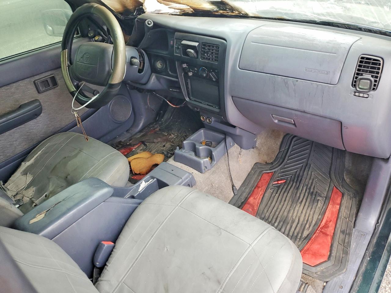 1999 Toyota Tacoma Xtracab Green vin: 4TAVL52N0XZ466239