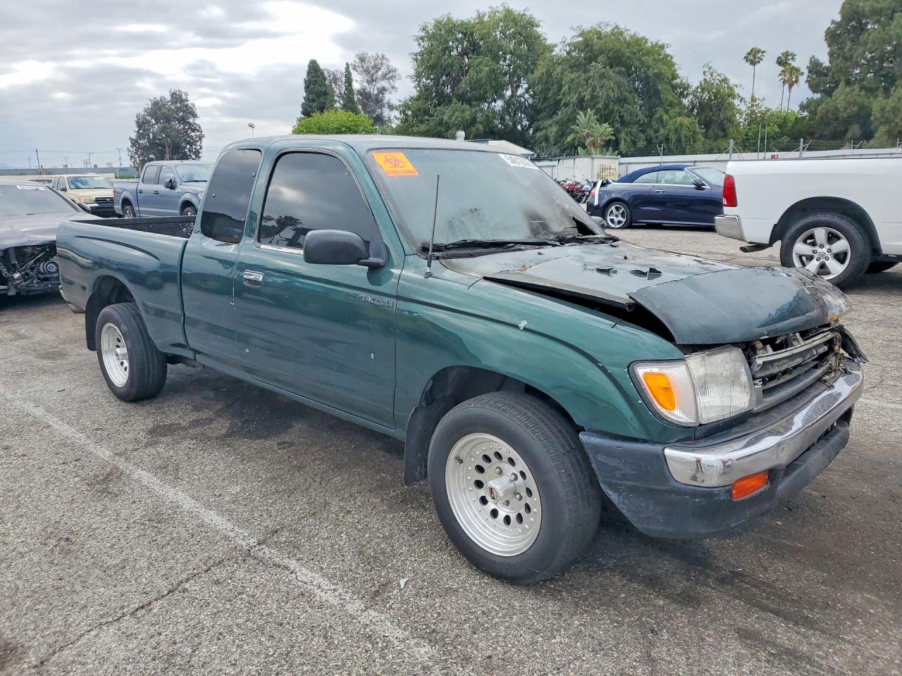 1999 Toyota Tacoma Xtracab Green vin: 4TAVL52N0XZ466239