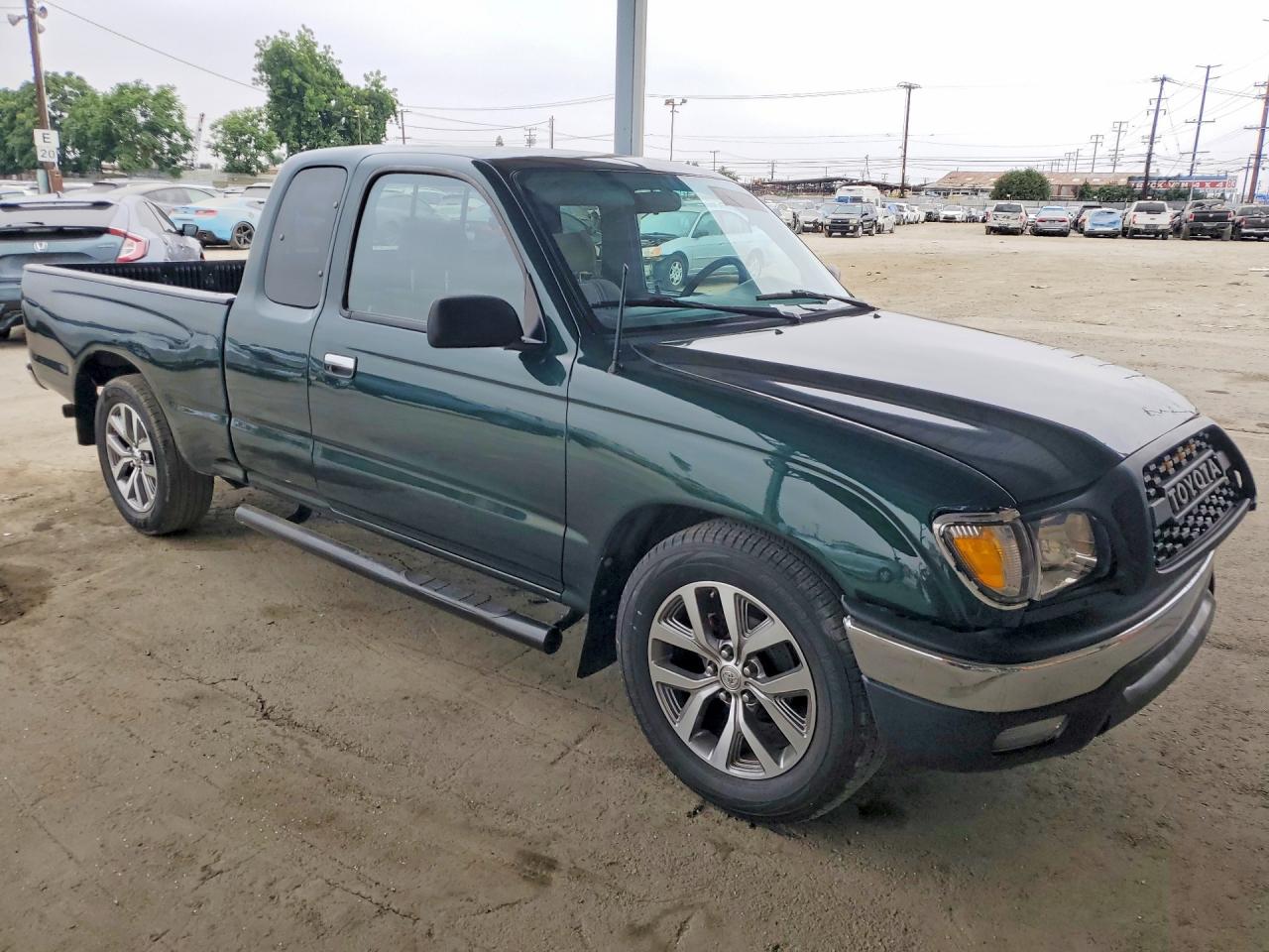 2000 Toyota Tacoma Xtracab Green vin: 4TAVL52N0YZ579187