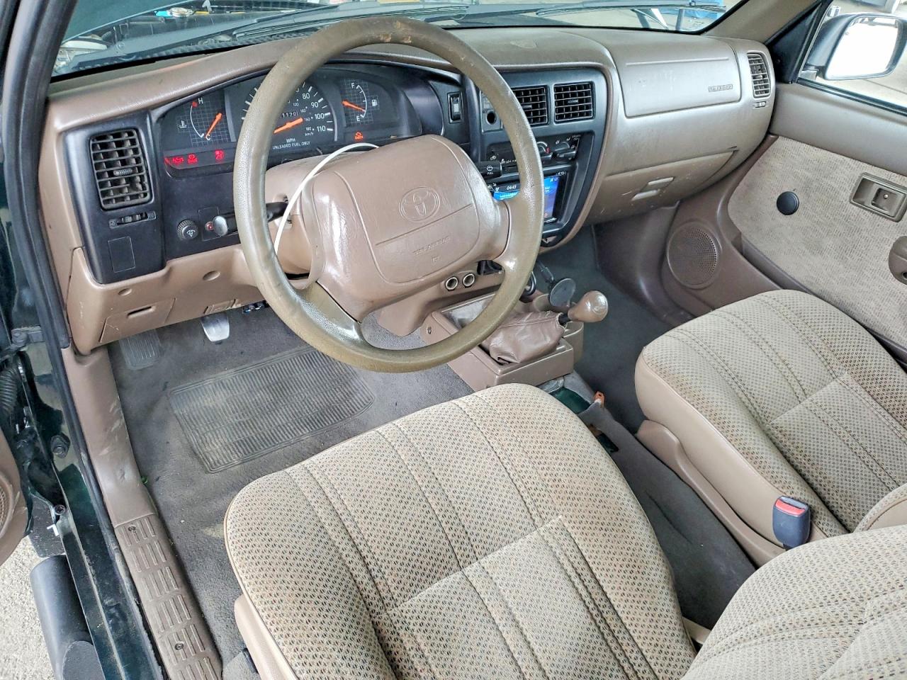 2000 Toyota Tacoma Xtracab Green vin: 4TAVL52N0YZ579187