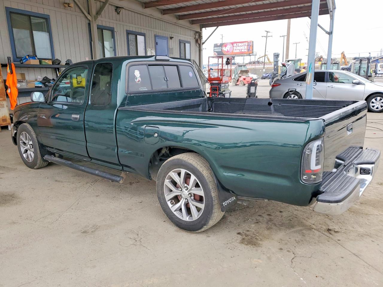 2000 Toyota Tacoma Xtracab Green vin: 4TAVL52N0YZ579187