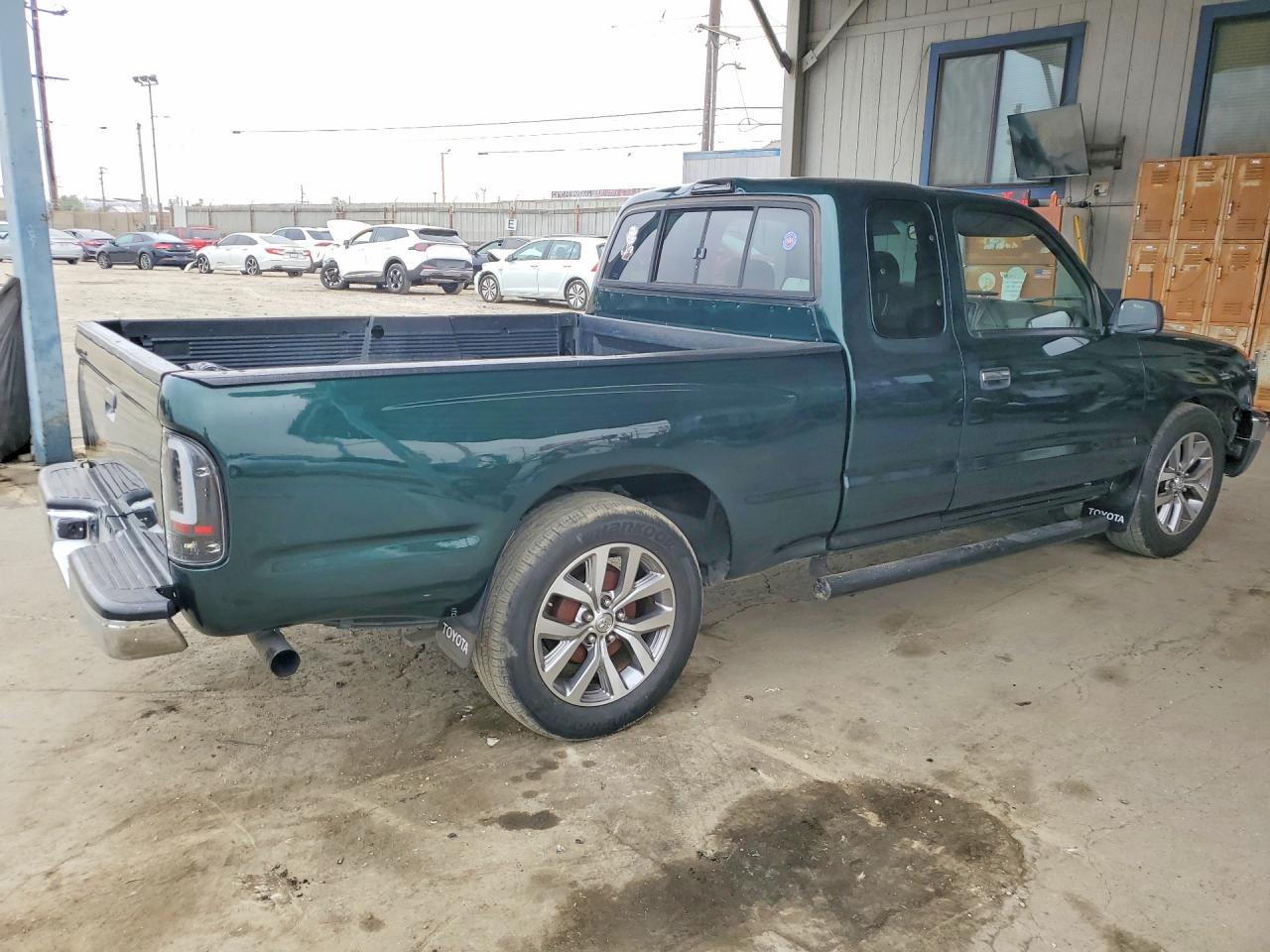 2000 Toyota Tacoma Xtracab Green vin: 4TAVL52N0YZ579187