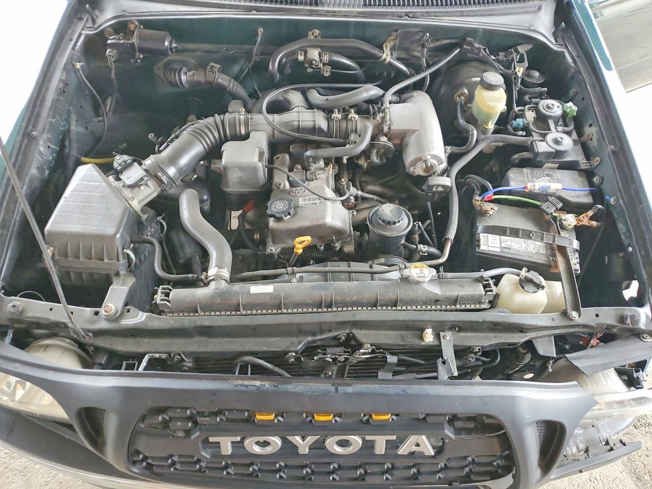 2000 Toyota Tacoma Xtracab Green vin: 4TAVL52N0YZ579187