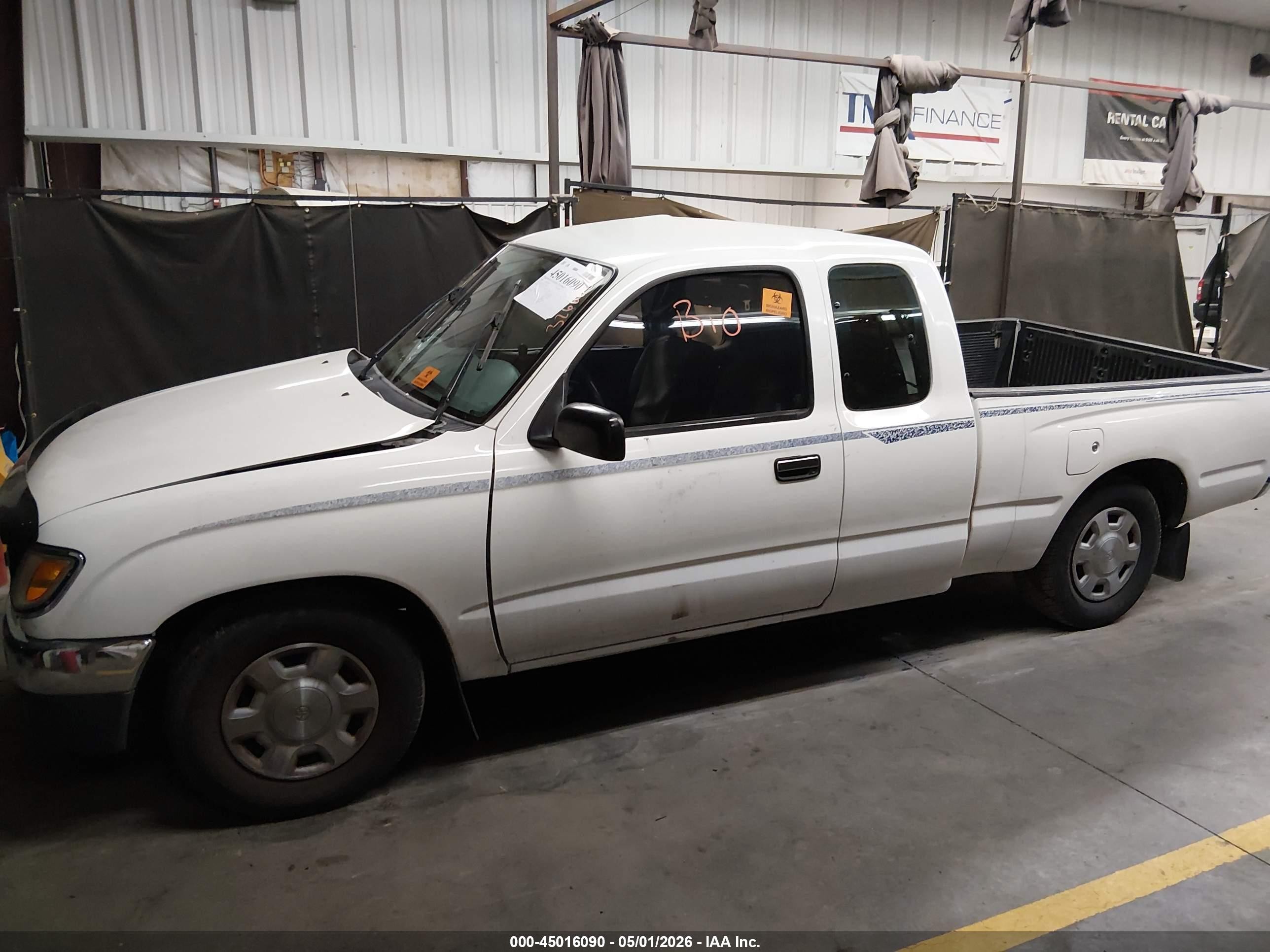 1996 Toyota Tacoma Xtracab White vin: 4TAVL52N1TZ114846