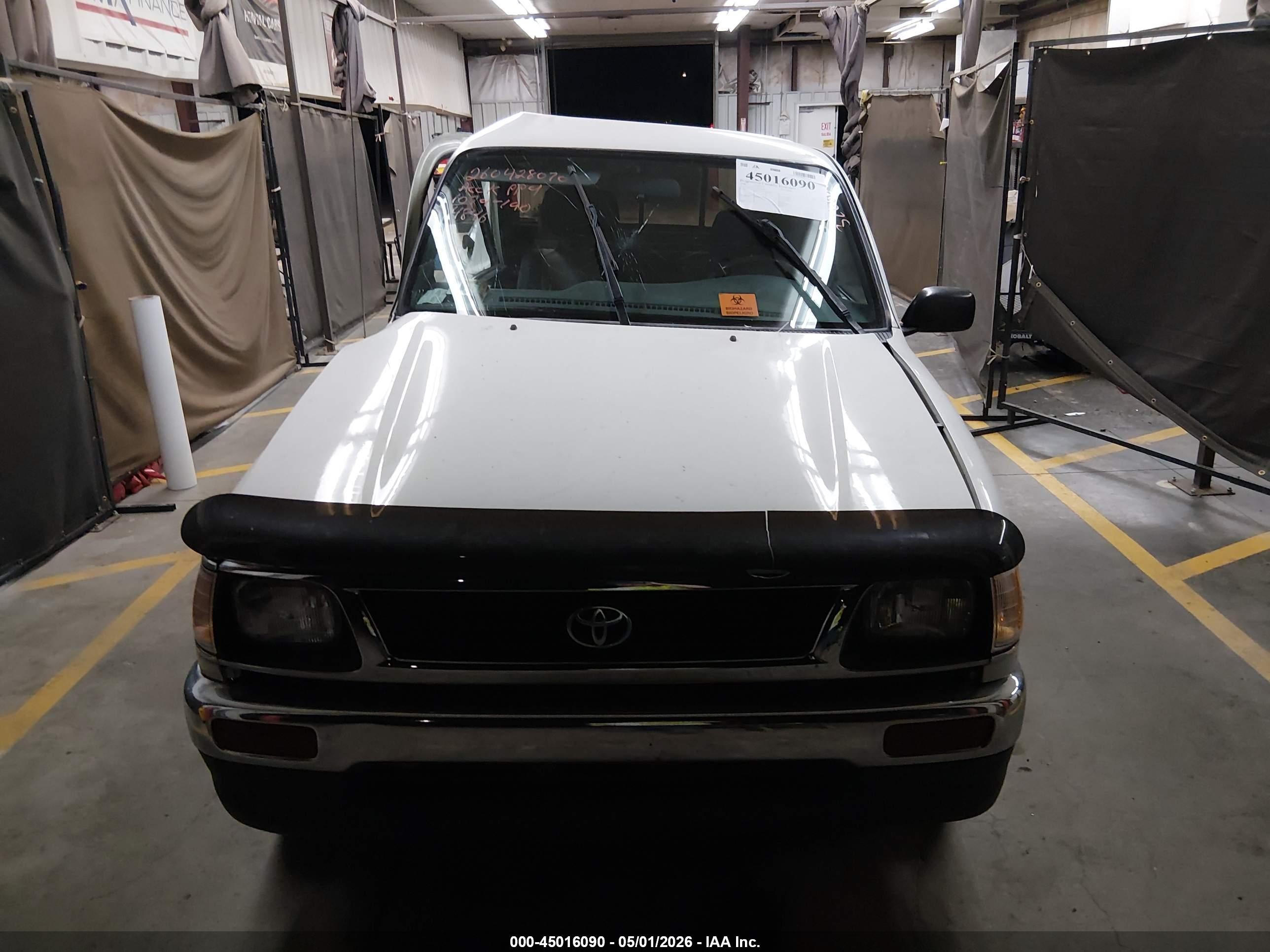 1996 Toyota Tacoma Xtracab White vin: 4TAVL52N1TZ114846