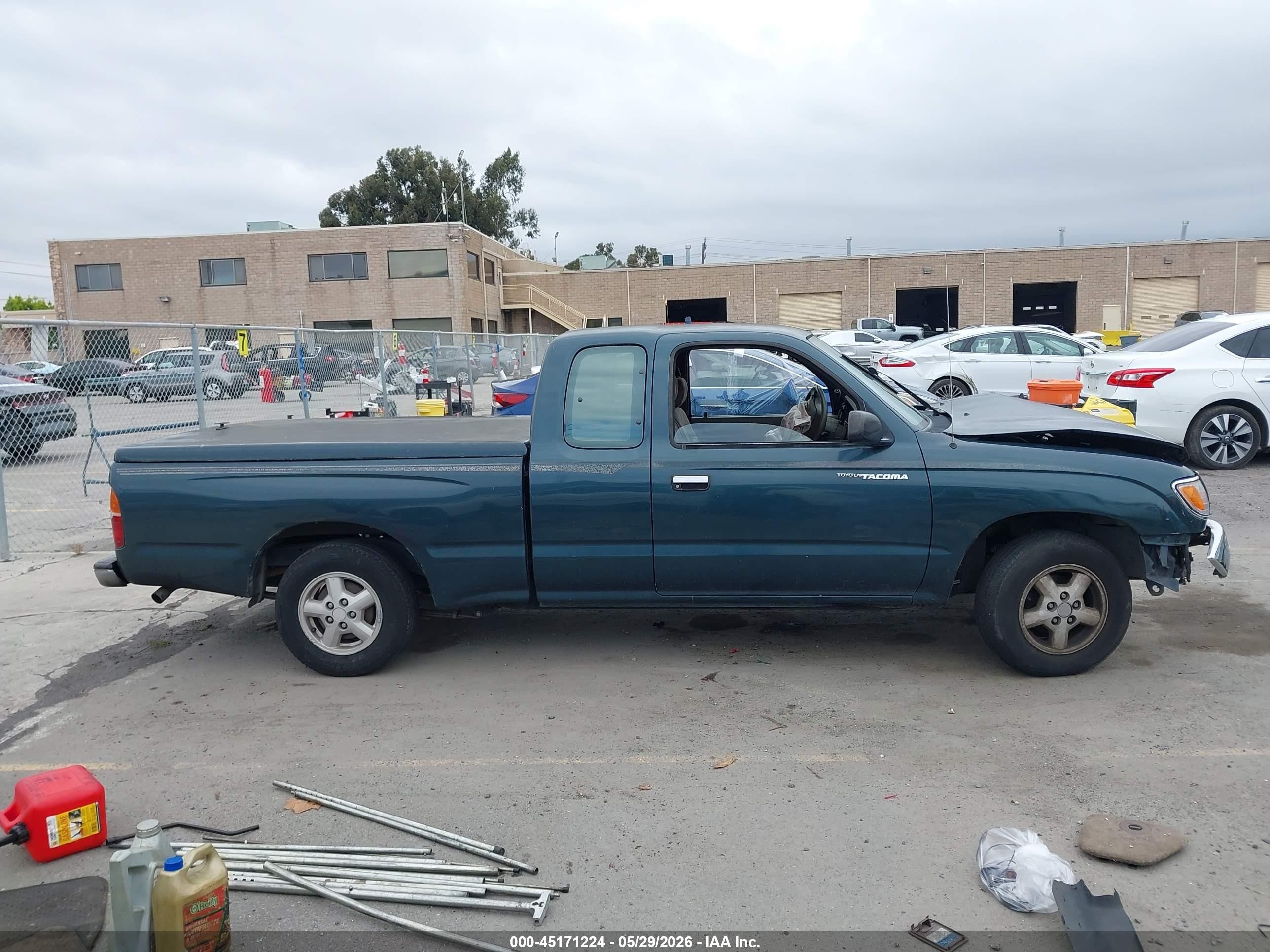 1996 Toyota Tacoma Xtracab Green vin: 4TAVL52N1TZ117326