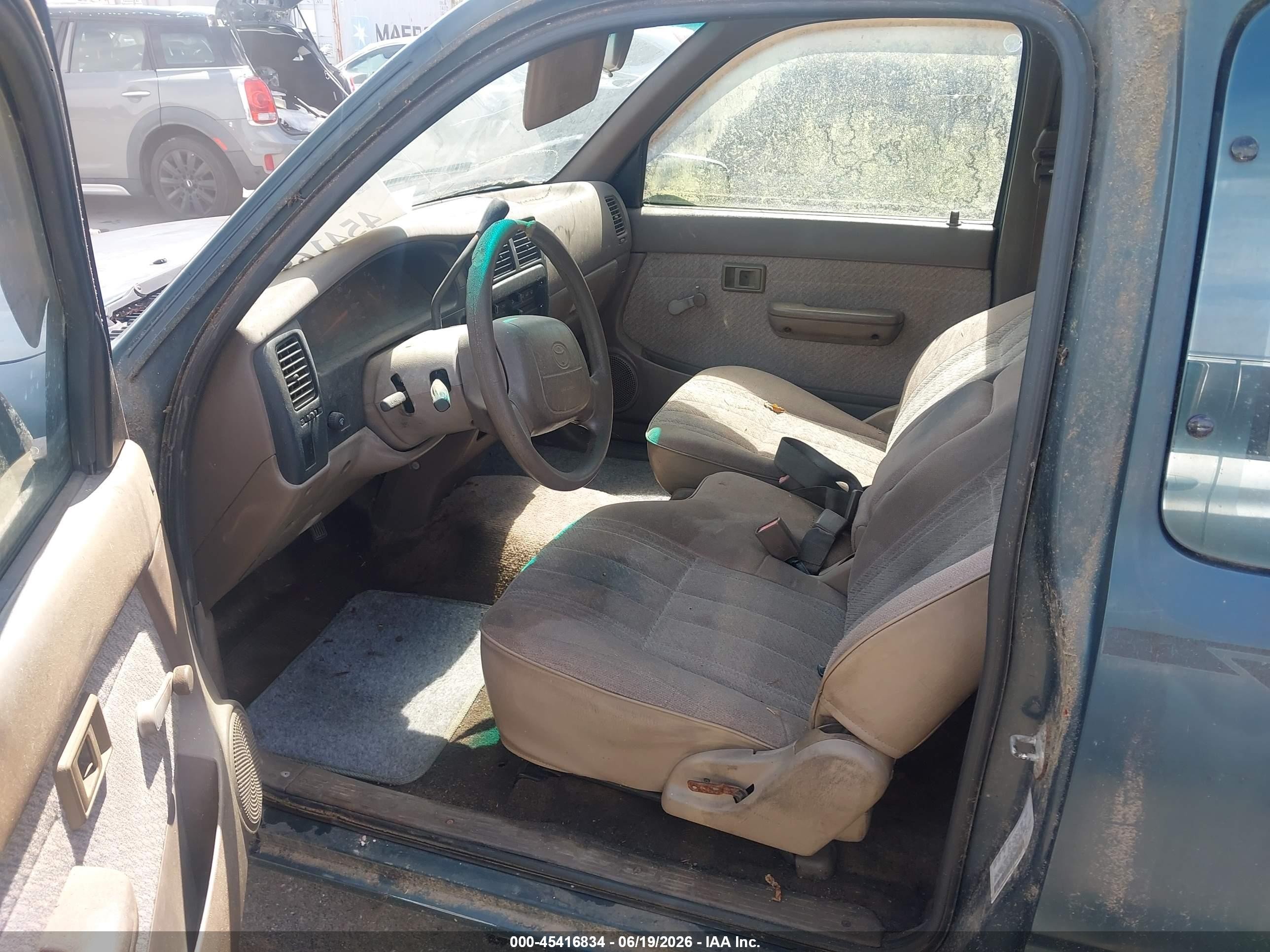 1996 Toyota Tacoma Xtracab Green vin: 4TAVL52N1TZ193709