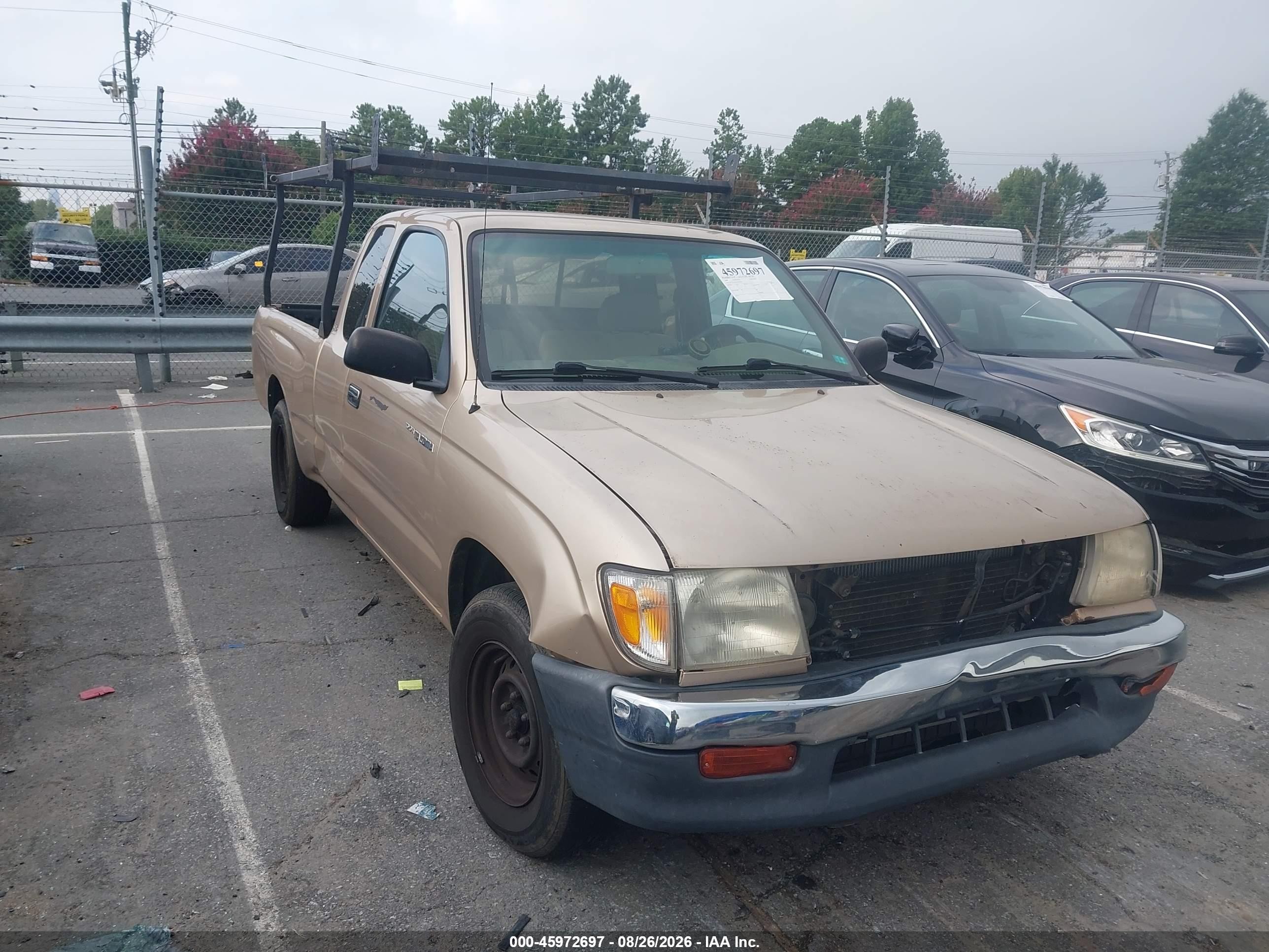 1998 Toyota Tacoma   Beige vin: 4TAVL52N1WZ070819