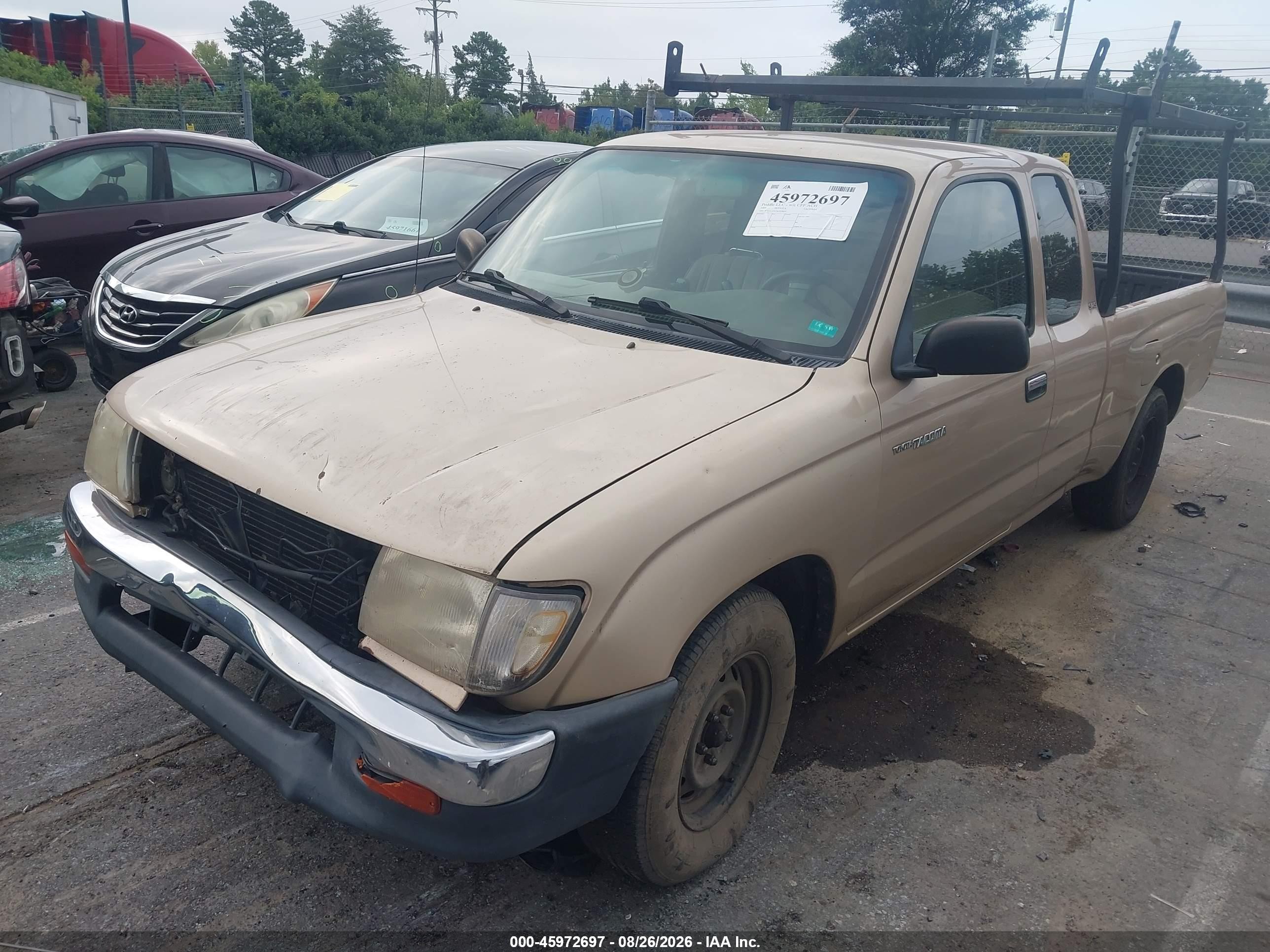 1998 Toyota Tacoma   Beige vin: 4TAVL52N1WZ070819