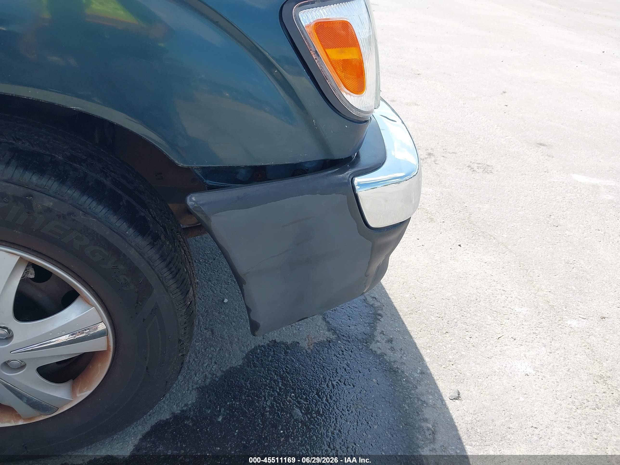 1998 Toyota Tacoma   Green vin: 4TAVL52N1WZ140173