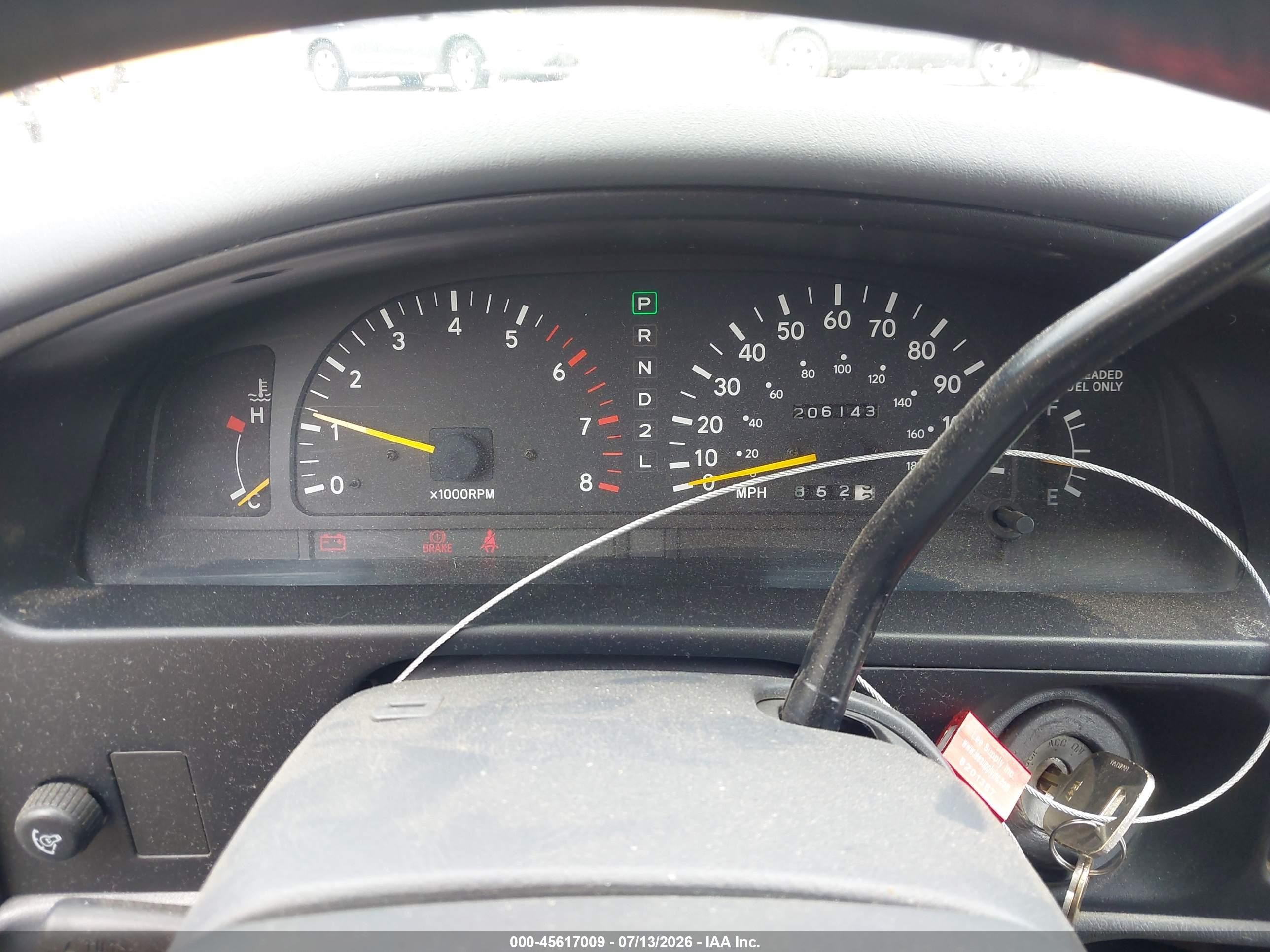 1996 Toyota Tacoma Xtracab Зеленый vin: 4TAVL52N2TZ101829