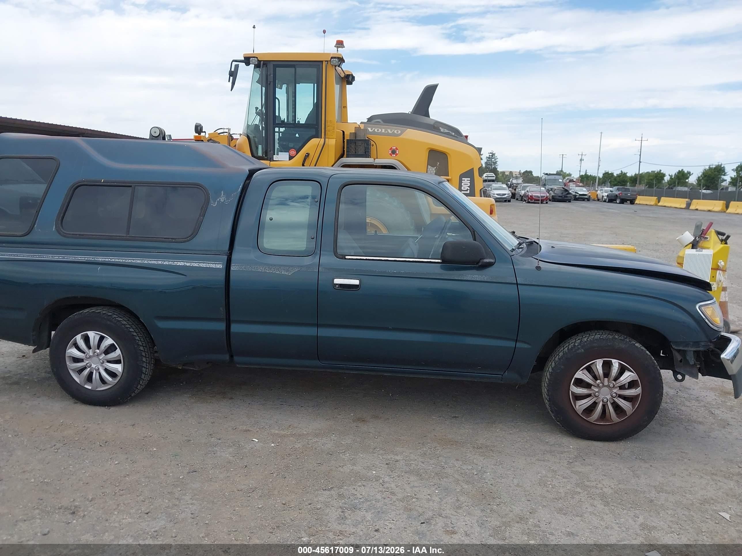 1996 Toyota Tacoma Xtracab Зеленый vin: 4TAVL52N2TZ101829