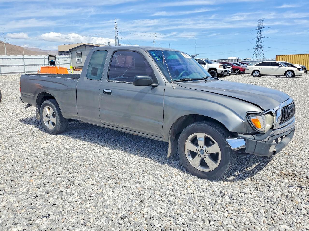 1996 Toyota Tacoma Xtracab White vin: 4TAVL52N2TZ148472