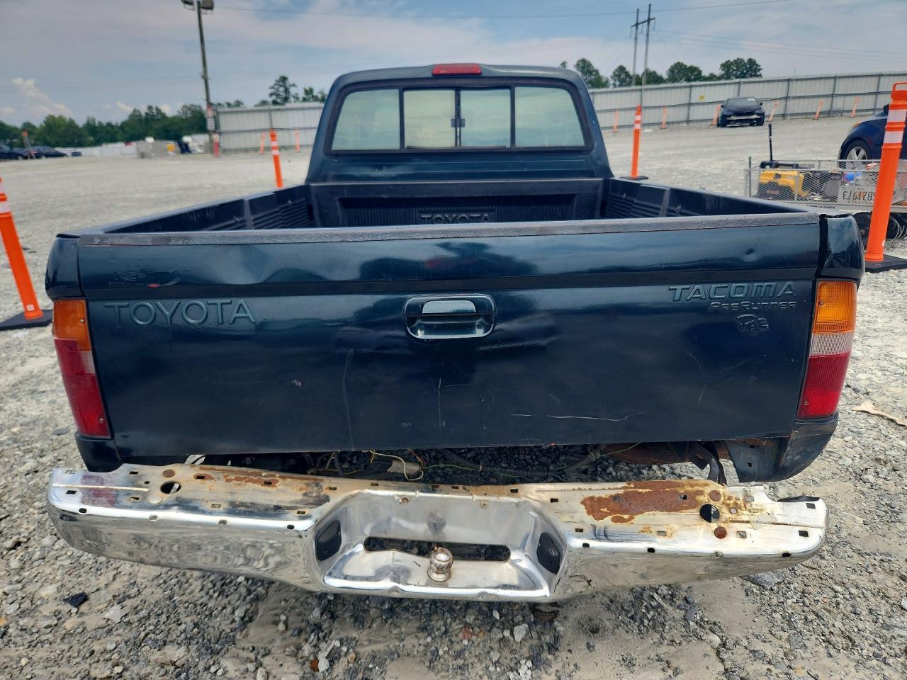 1997 Toyota Tacoma Xtracab Угольный vin: 4TAVL52N2VZ310779