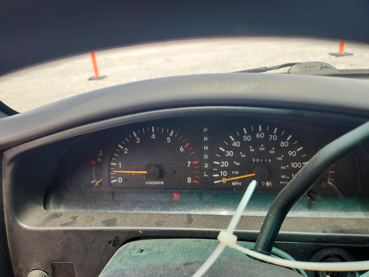 1997 Toyota Tacoma Xtracab Угольный vin: 4TAVL52N2VZ310779