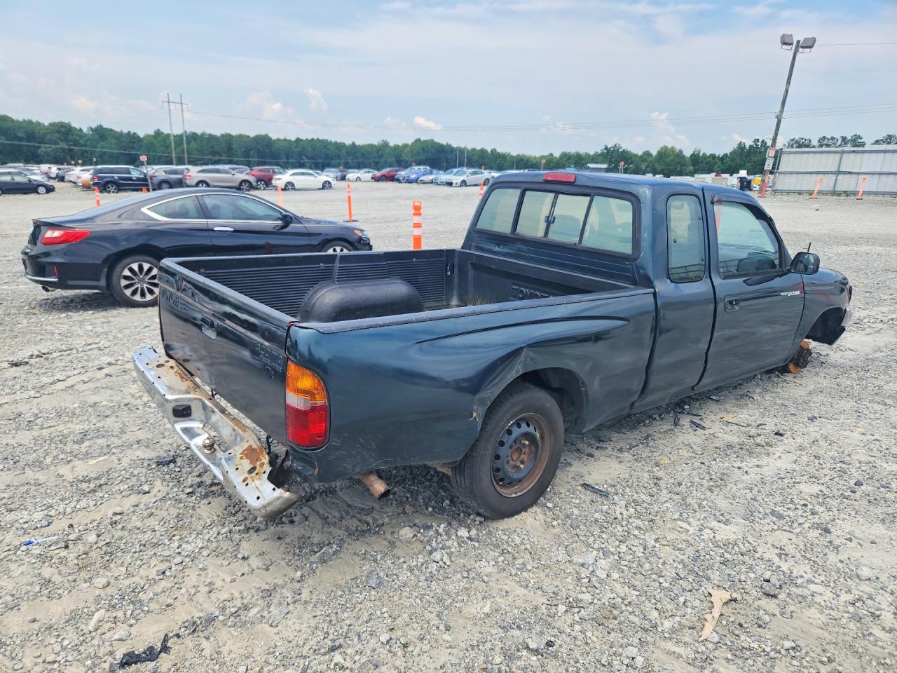 1997 Toyota Tacoma Xtracab Угольный vin: 4TAVL52N2VZ310779