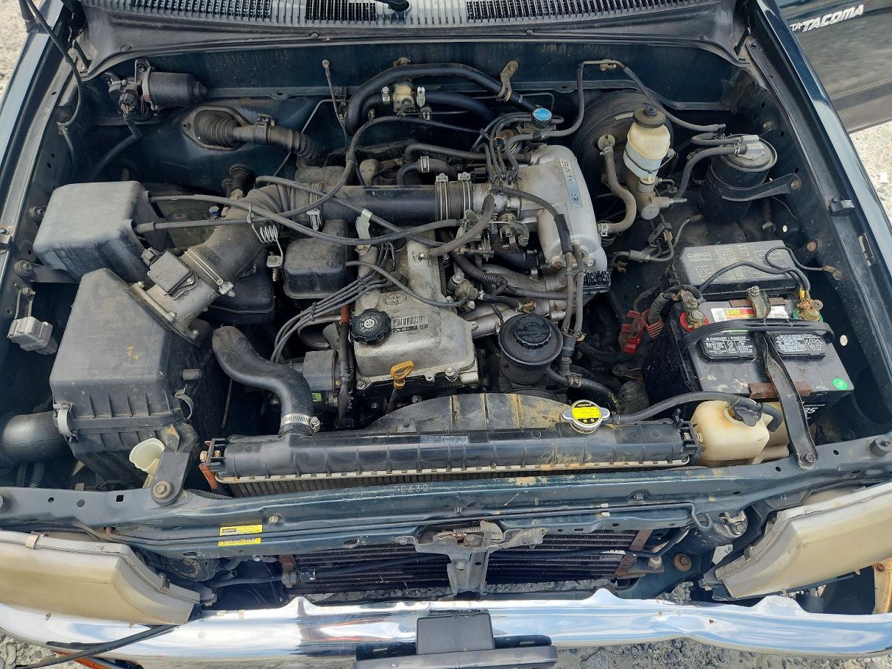 1997 Toyota Tacoma Xtracab Угольный vin: 4TAVL52N2VZ310779