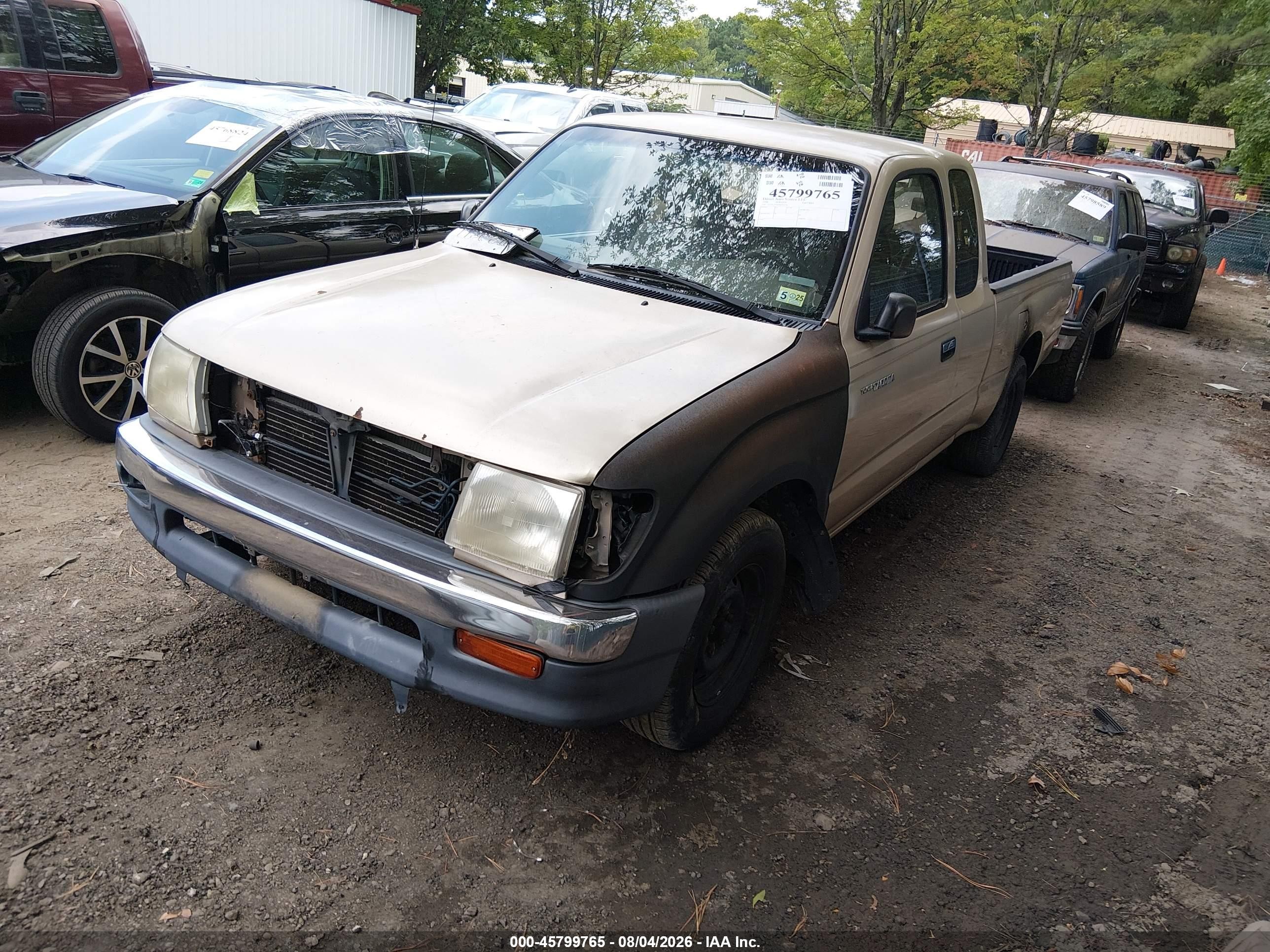 1998 Toyota Tacoma   Gold vin: 4TAVL52N2WZ029230