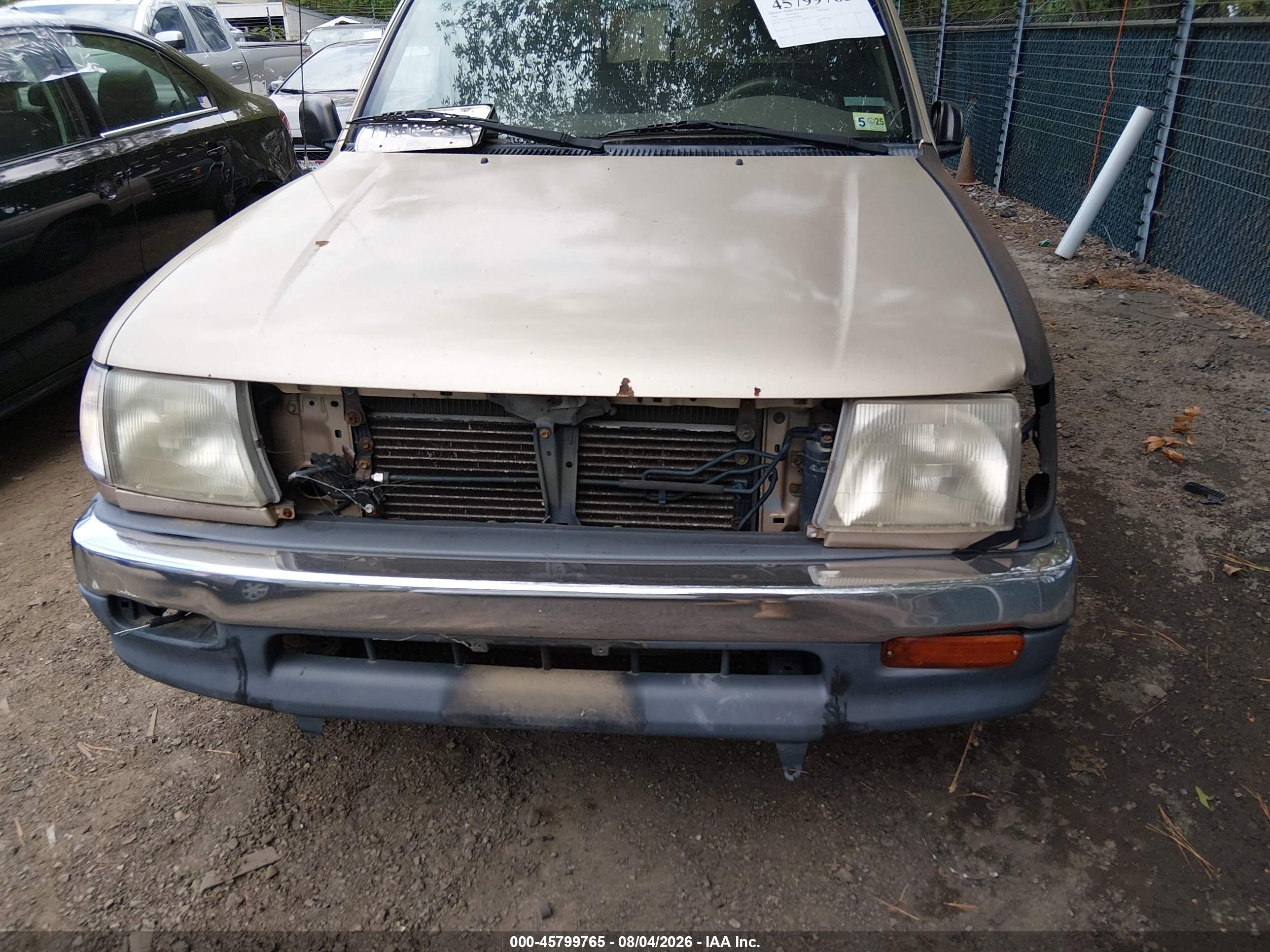 1998 Toyota Tacoma   Gold vin: 4TAVL52N2WZ029230