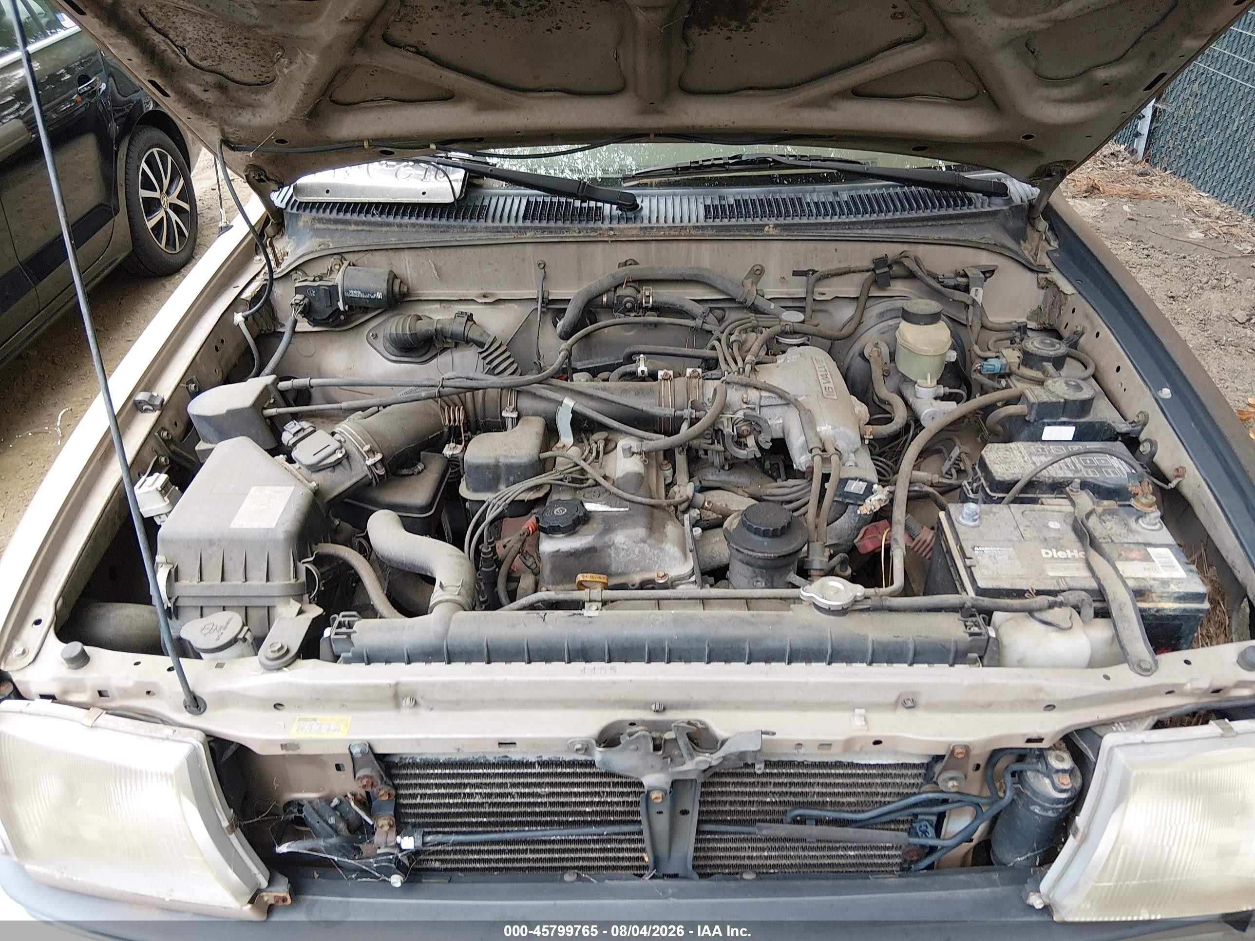 1998 Toyota Tacoma   Gold vin: 4TAVL52N2WZ029230