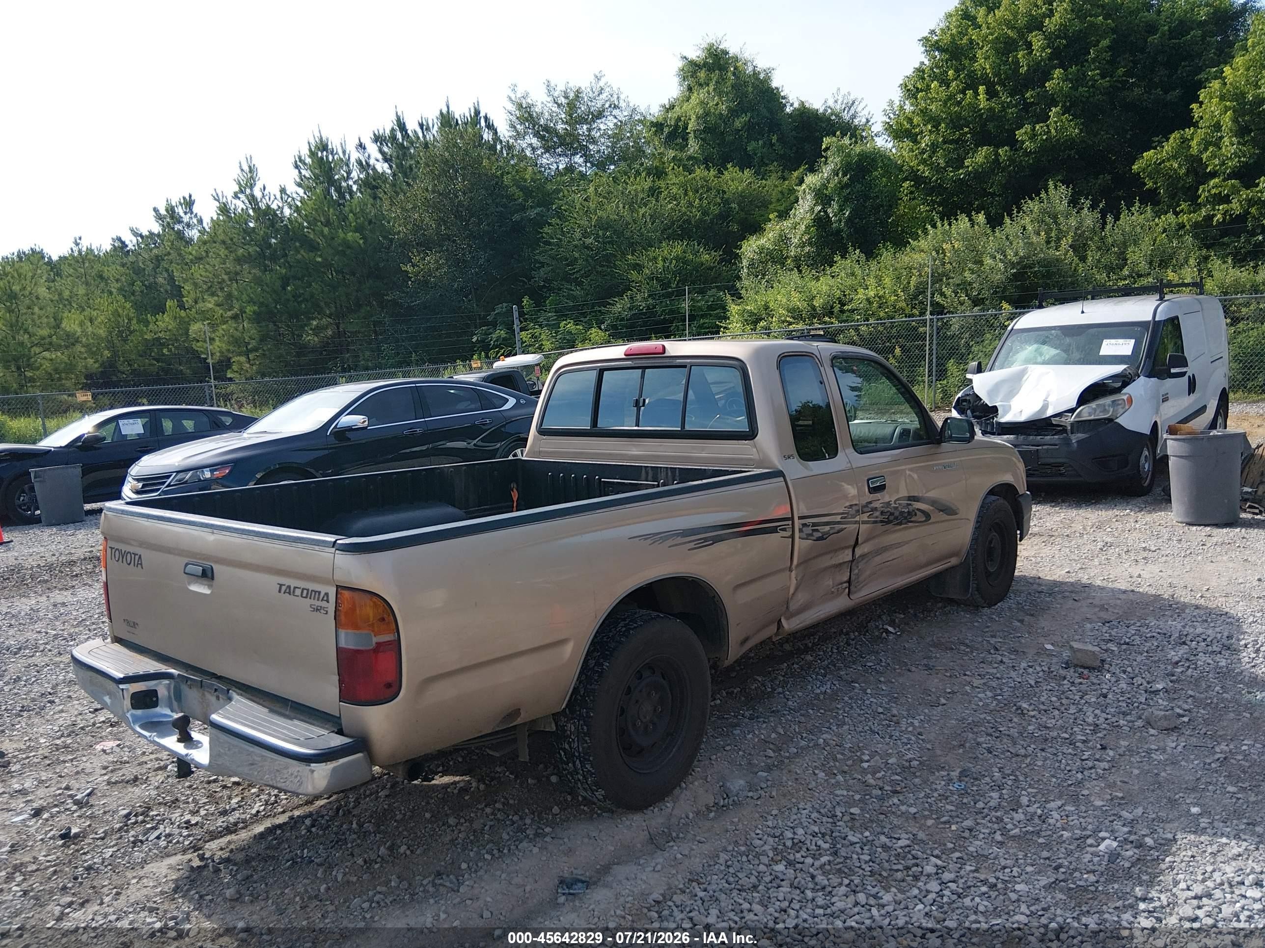 1998 Toyota Tacoma Gold vin: 4TAVL52N2WZ064284
