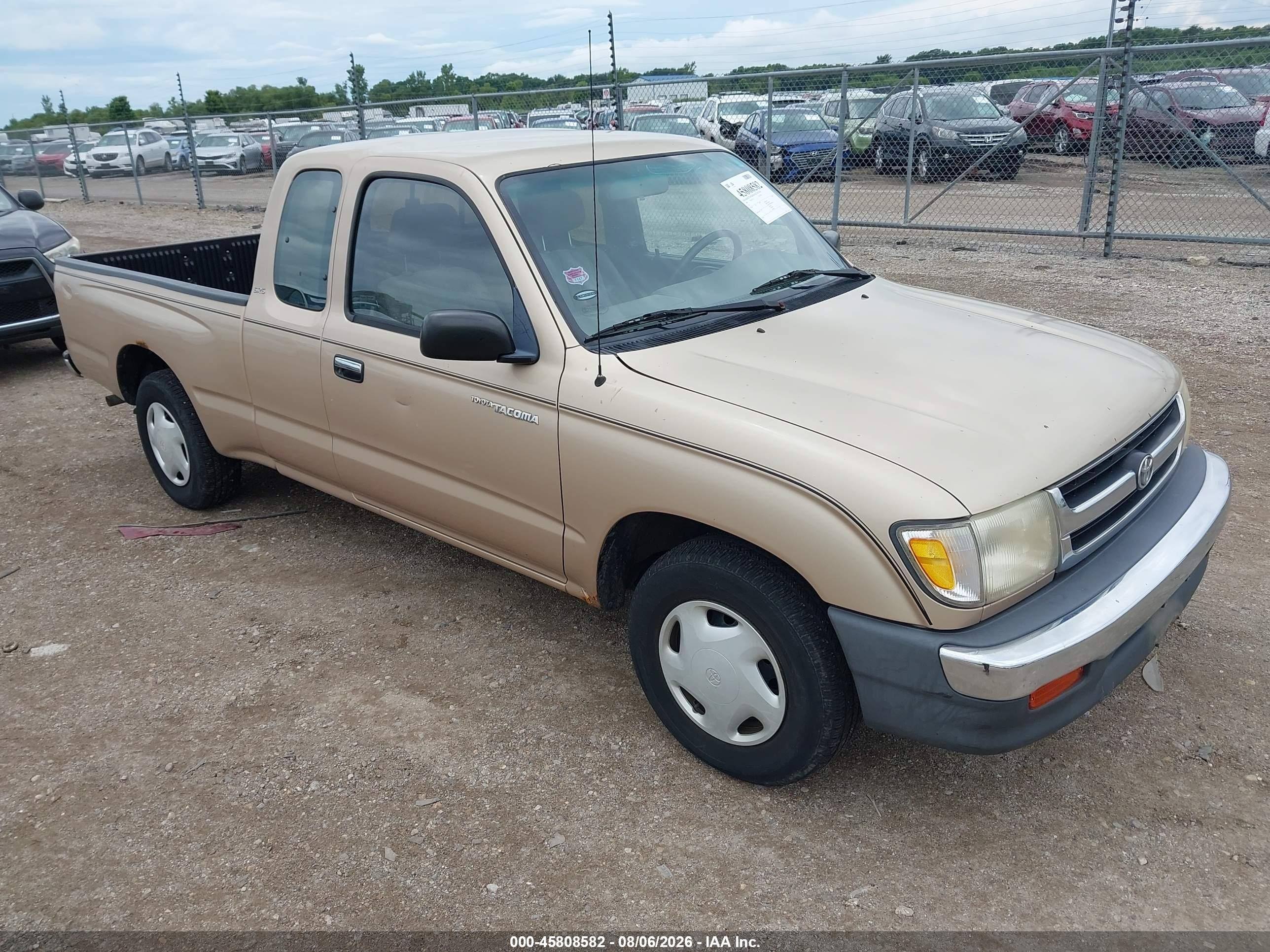 1998 Toyota Tacoma Xtracab Tan vin: 4TAVL52N2WZ085460