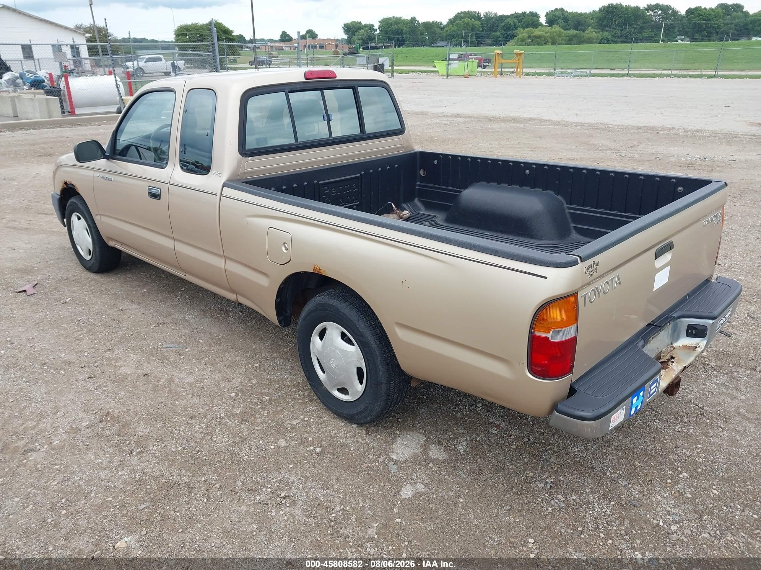 1998 Toyota Tacoma Xtracab Tan vin: 4TAVL52N2WZ085460