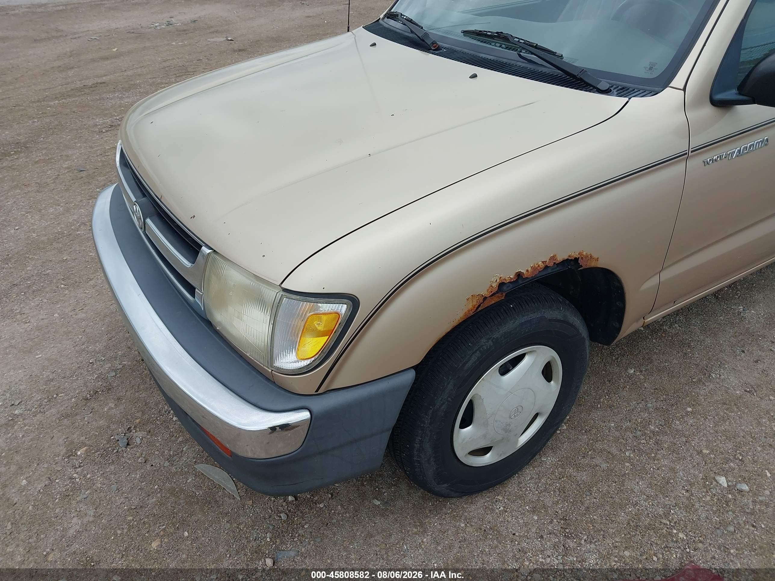 1998 Toyota Tacoma Xtracab Tan vin: 4TAVL52N2WZ085460