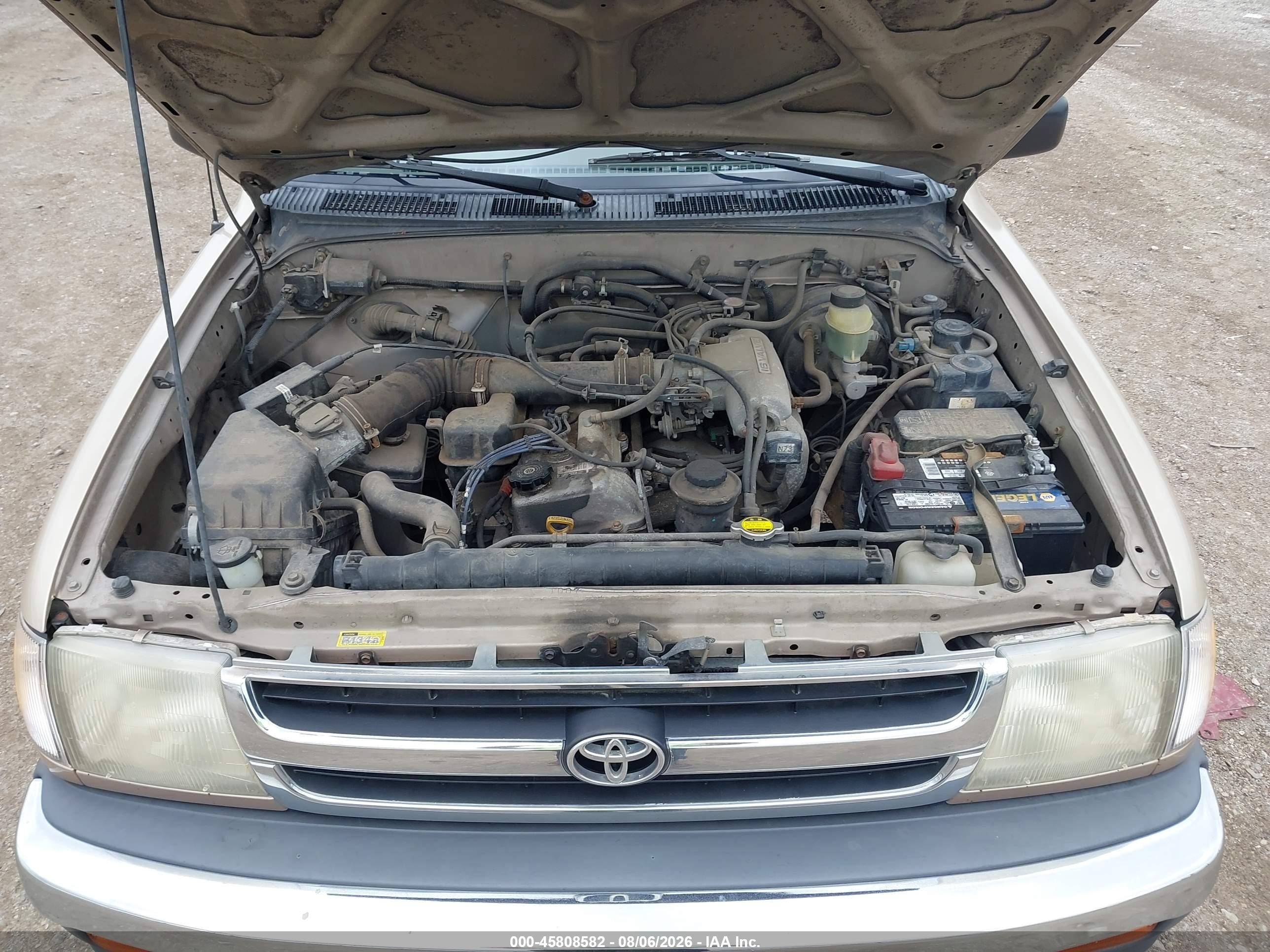 1998 Toyota Tacoma Xtracab Tan vin: 4TAVL52N2WZ085460