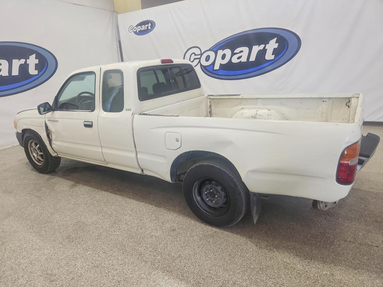 1998 Toyota Tacoma Xtracab White vin: 4TAVL52N2WZ146385