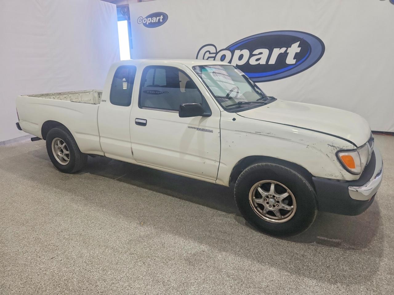 1998 Toyota Tacoma Xtracab White vin: 4TAVL52N2WZ146385