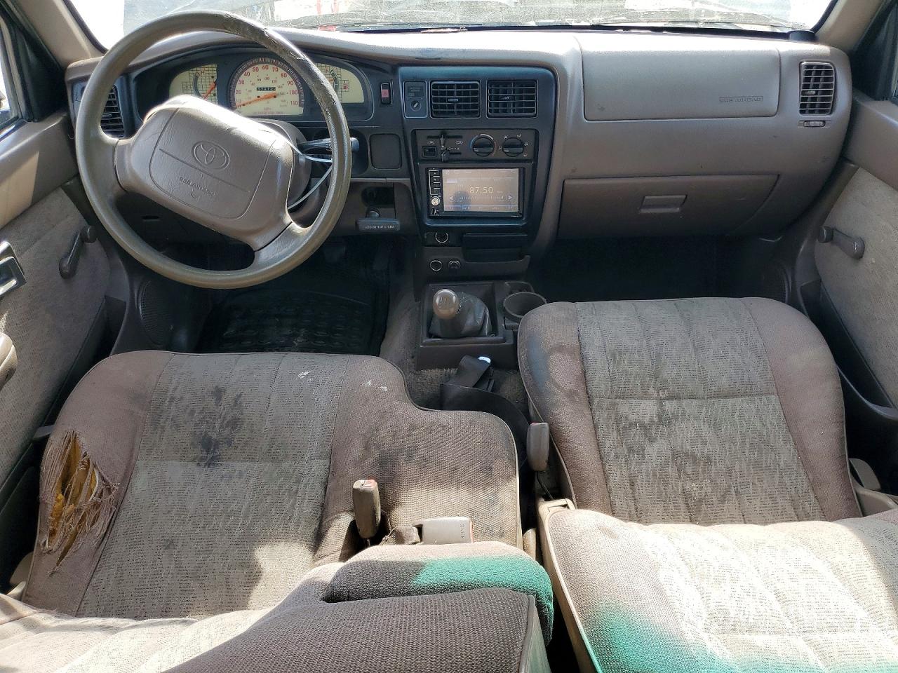 1998 Toyota Tacoma Base Green vin: 4TAVL52N2WZ174414
