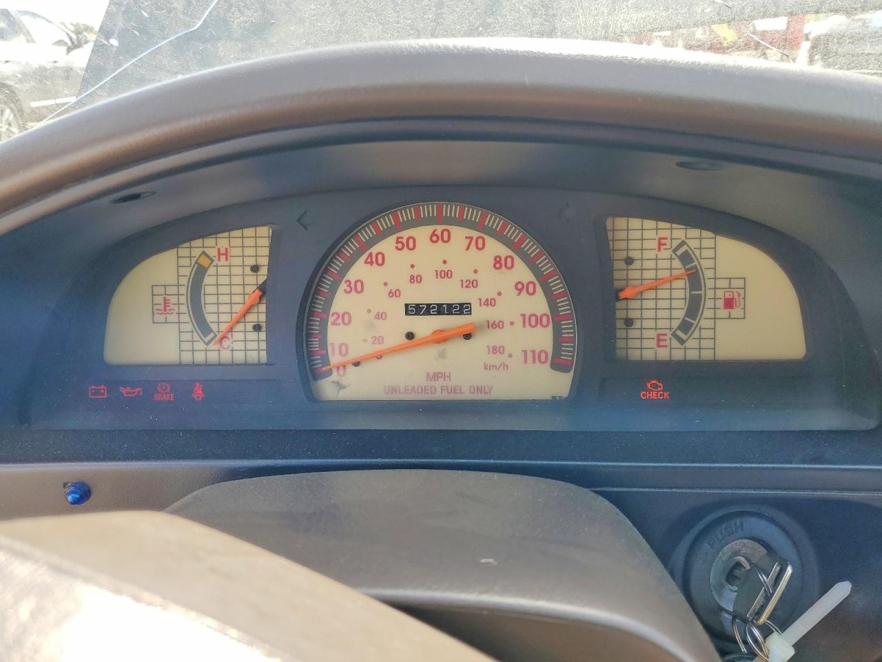 1998 Toyota Tacoma Base Green vin: 4TAVL52N2WZ174414