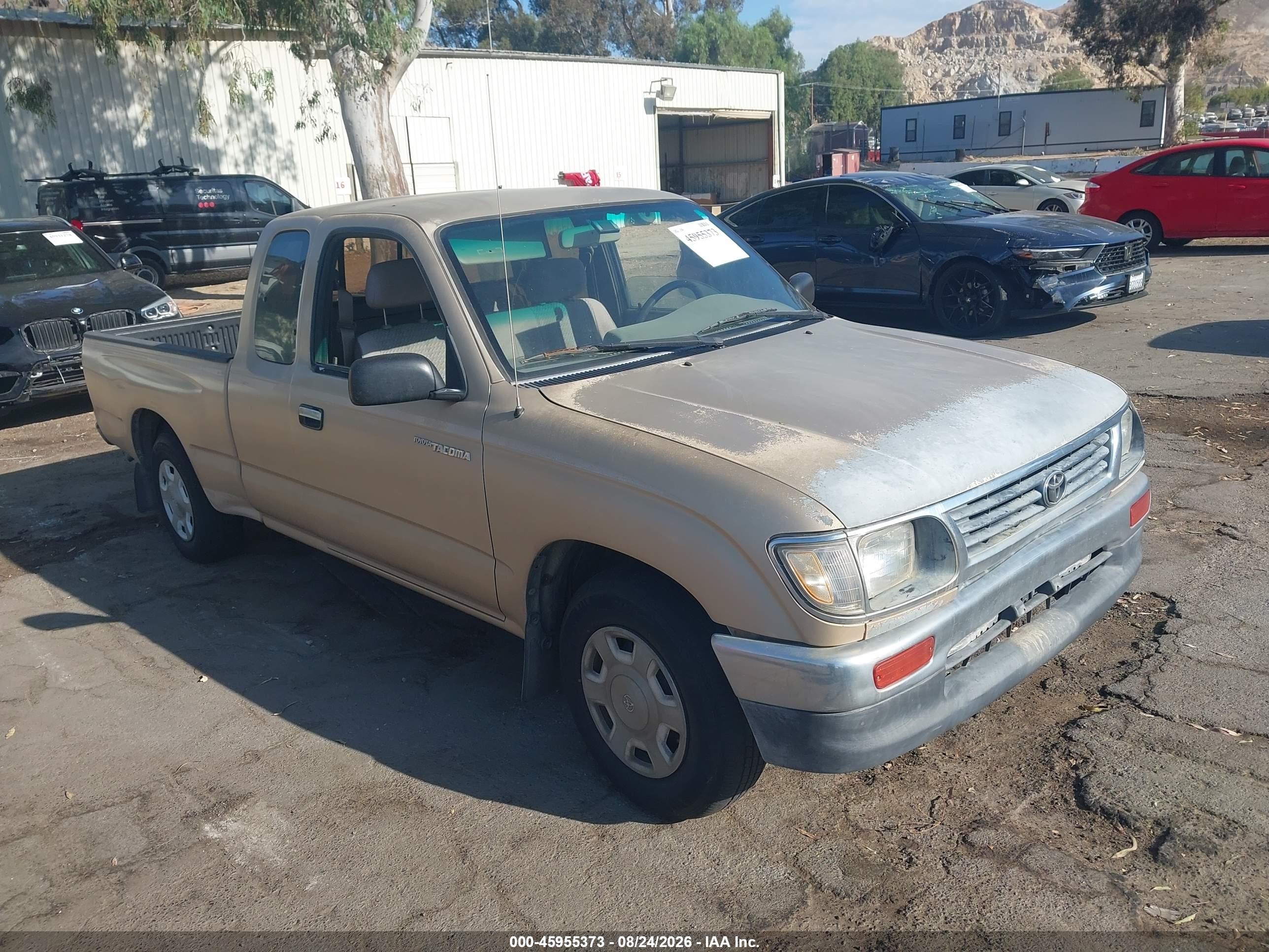 1996 Toyota Tacoma Xtracab Tan vin: 4TAVL52N3TZ161165